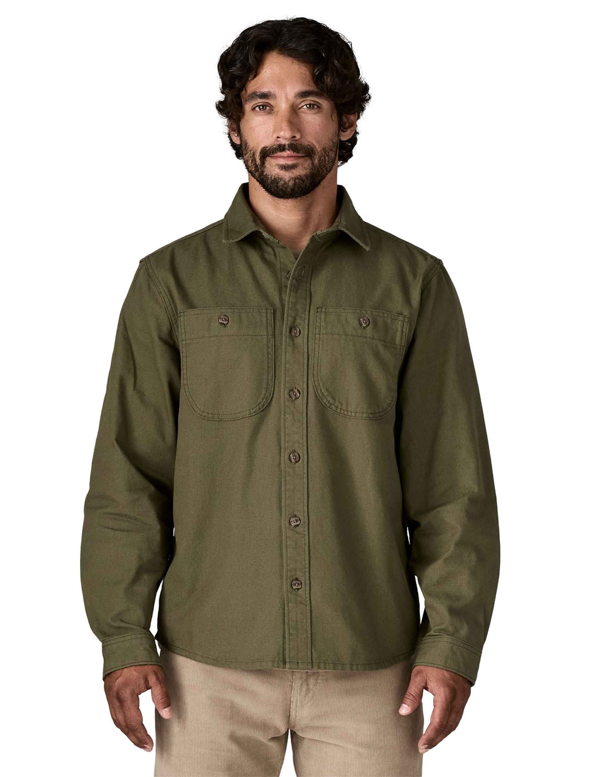 Point Reyes Canvas Shirt - Basin Green - Image 2