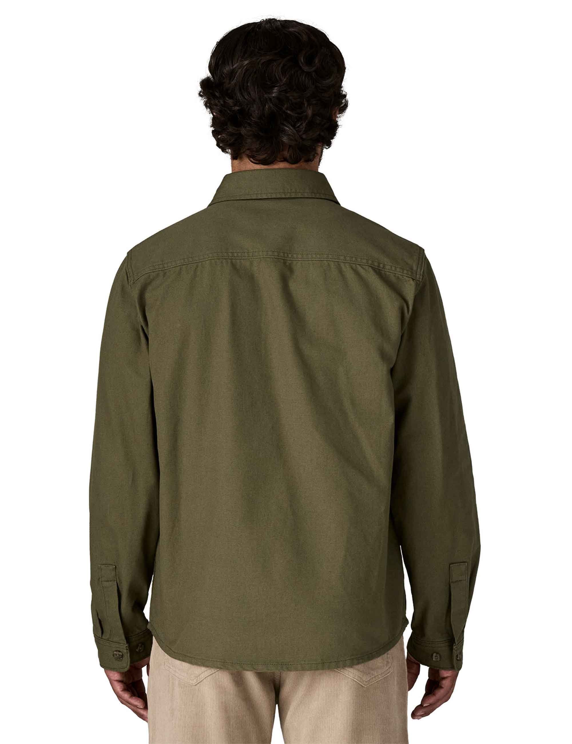 Point Reyes Canvas Shirt - Basin Green - Image 4