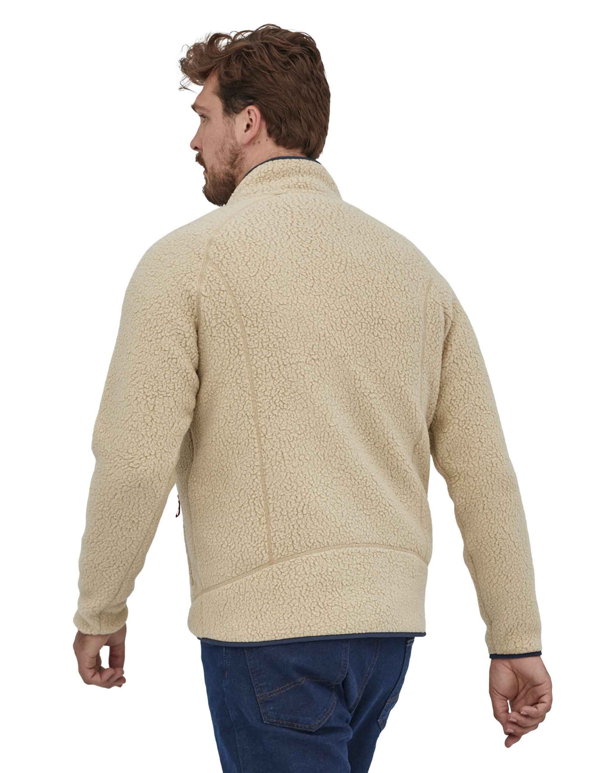 Retro Pile Fleece Jacket - El Cap Khaki - Image 4