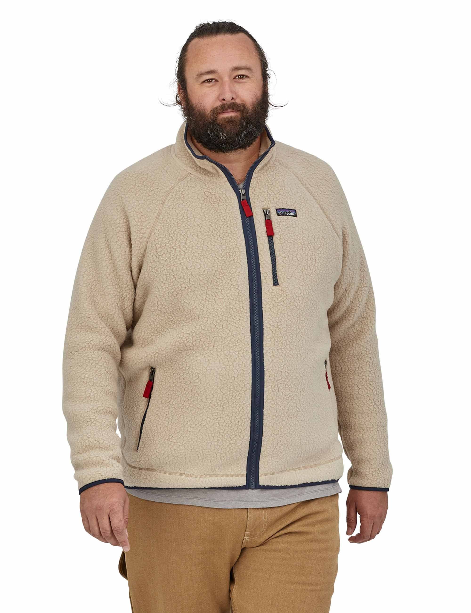 Retro Pile Fleece Jacket - El Cap Khaki - Image 5