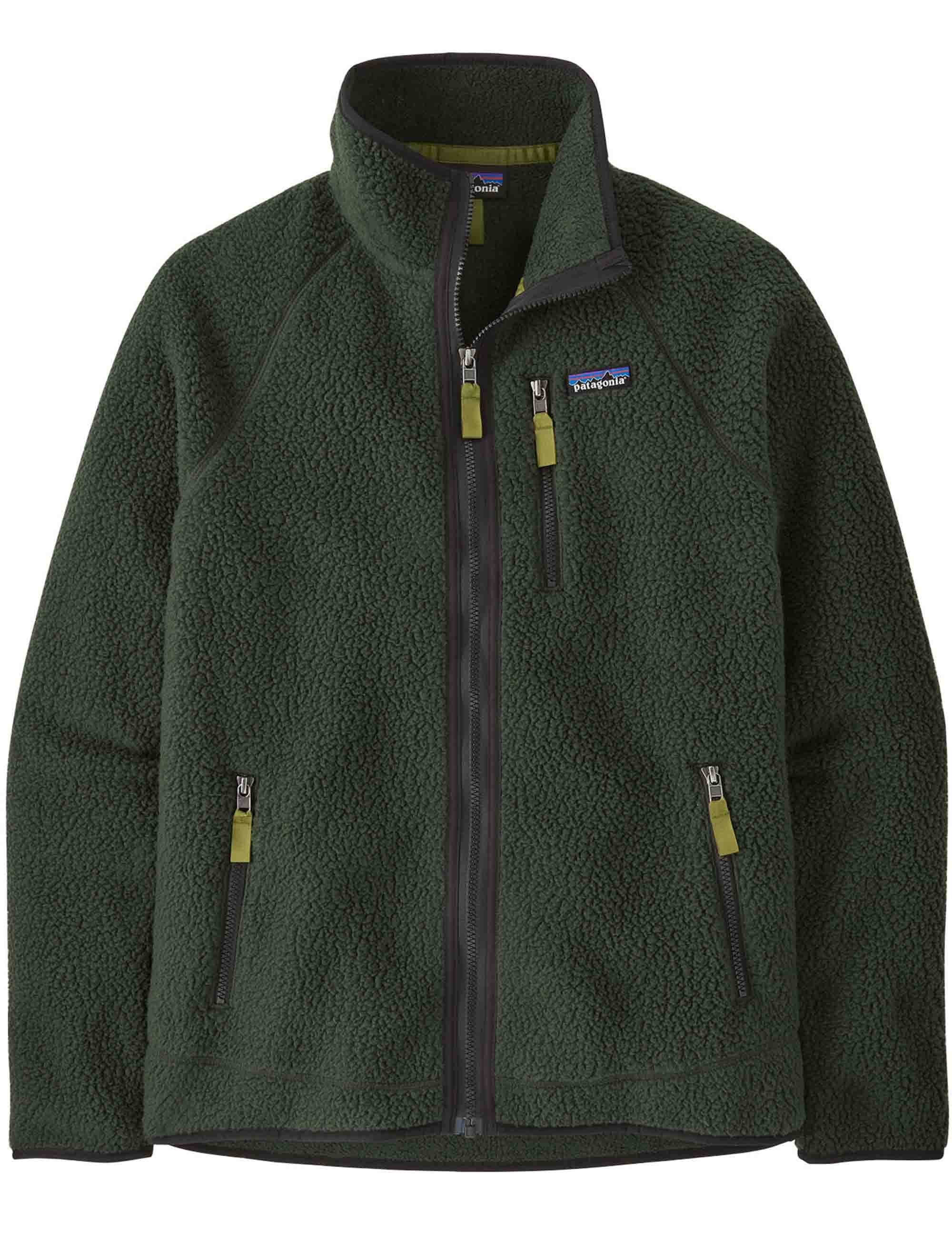 Retro Pile Fleece Jacket - Old Growth Green