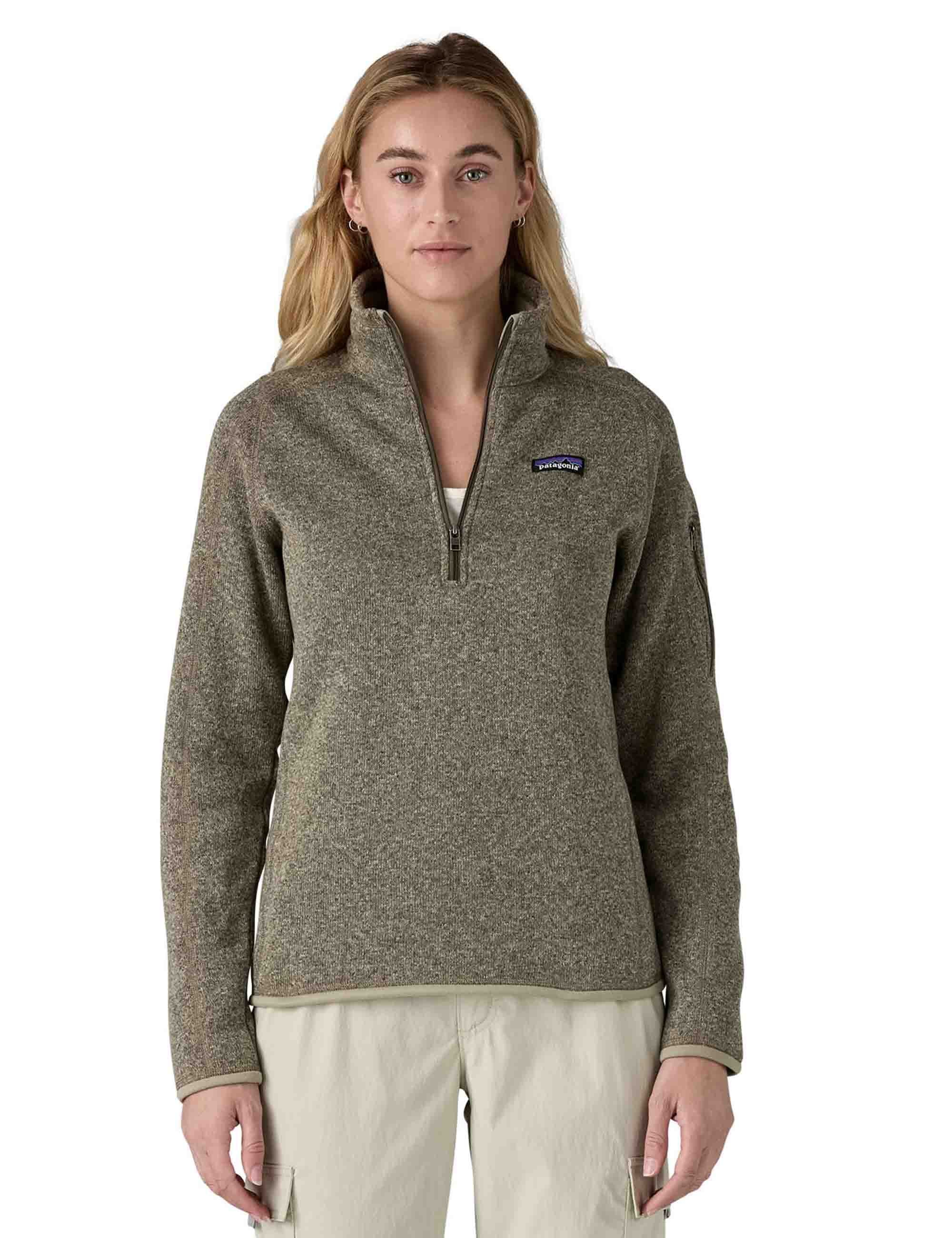 Women's Better Sweater 1/4 Zip Fleece - River Green - Image 2