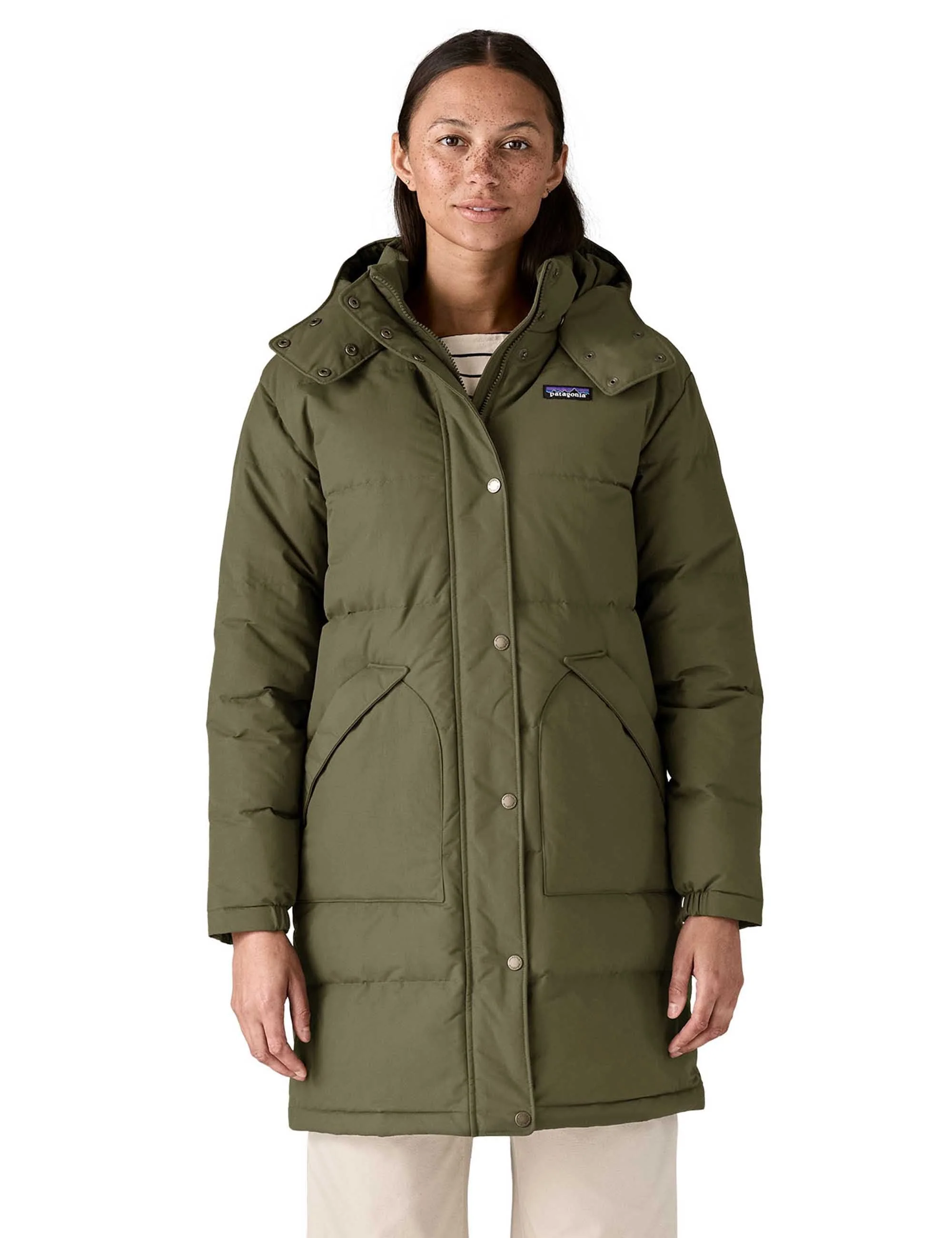 Women's Downdrift Parka - Basin Green - Image 2
