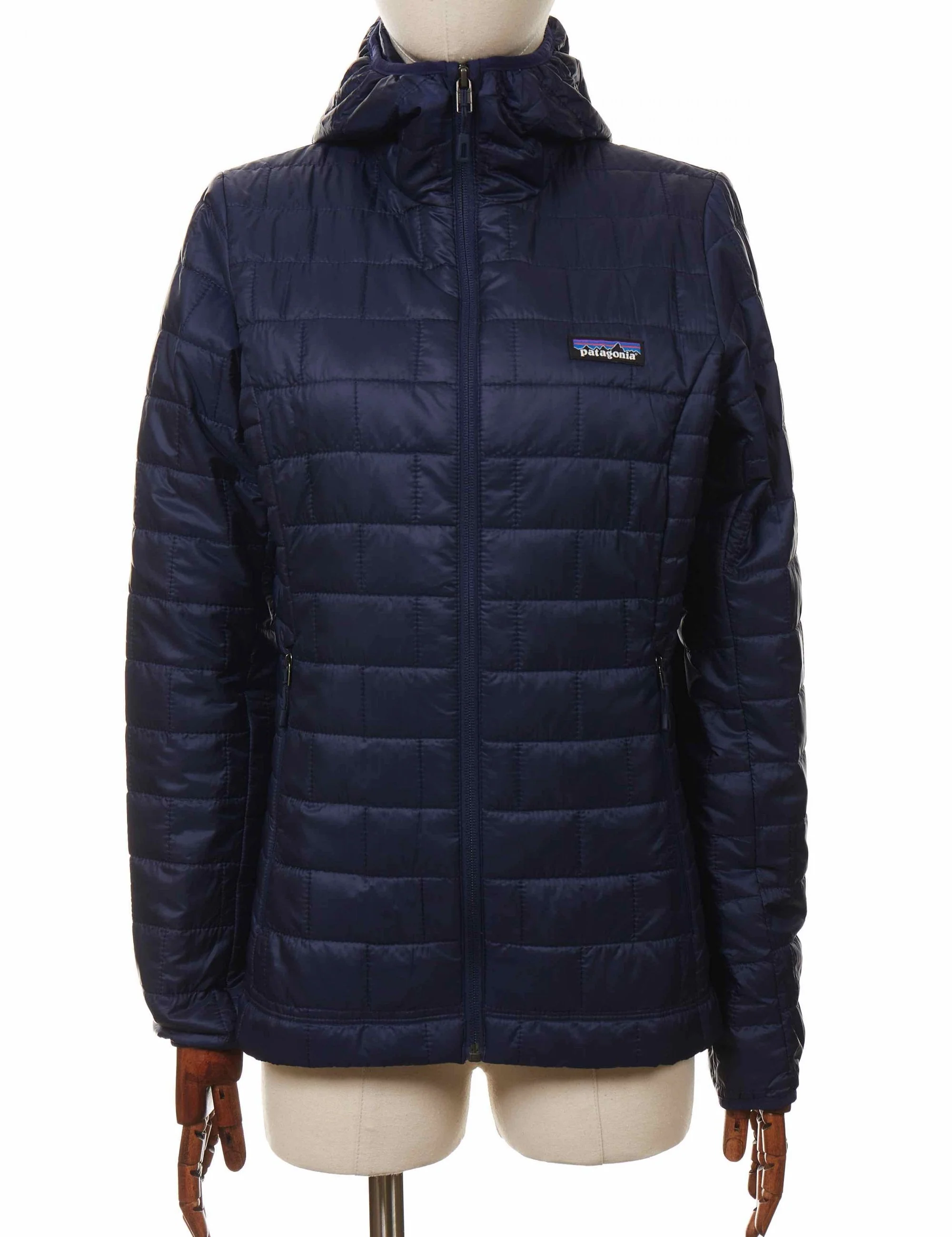 Women's Nano Puff Hooded Jacket - Classic Navy