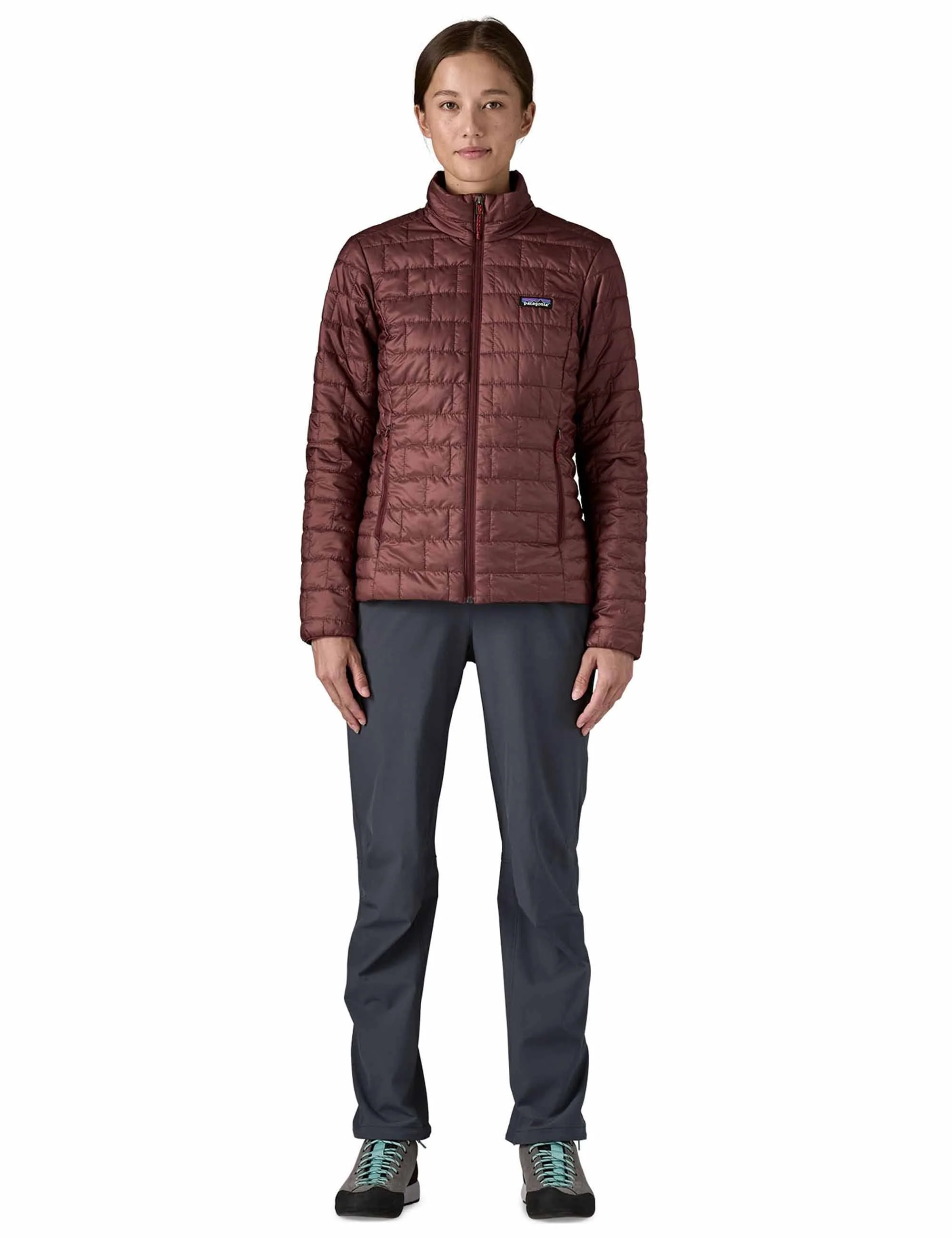 Women's Nano Puff Jacket - Dark Ruby - Image 4