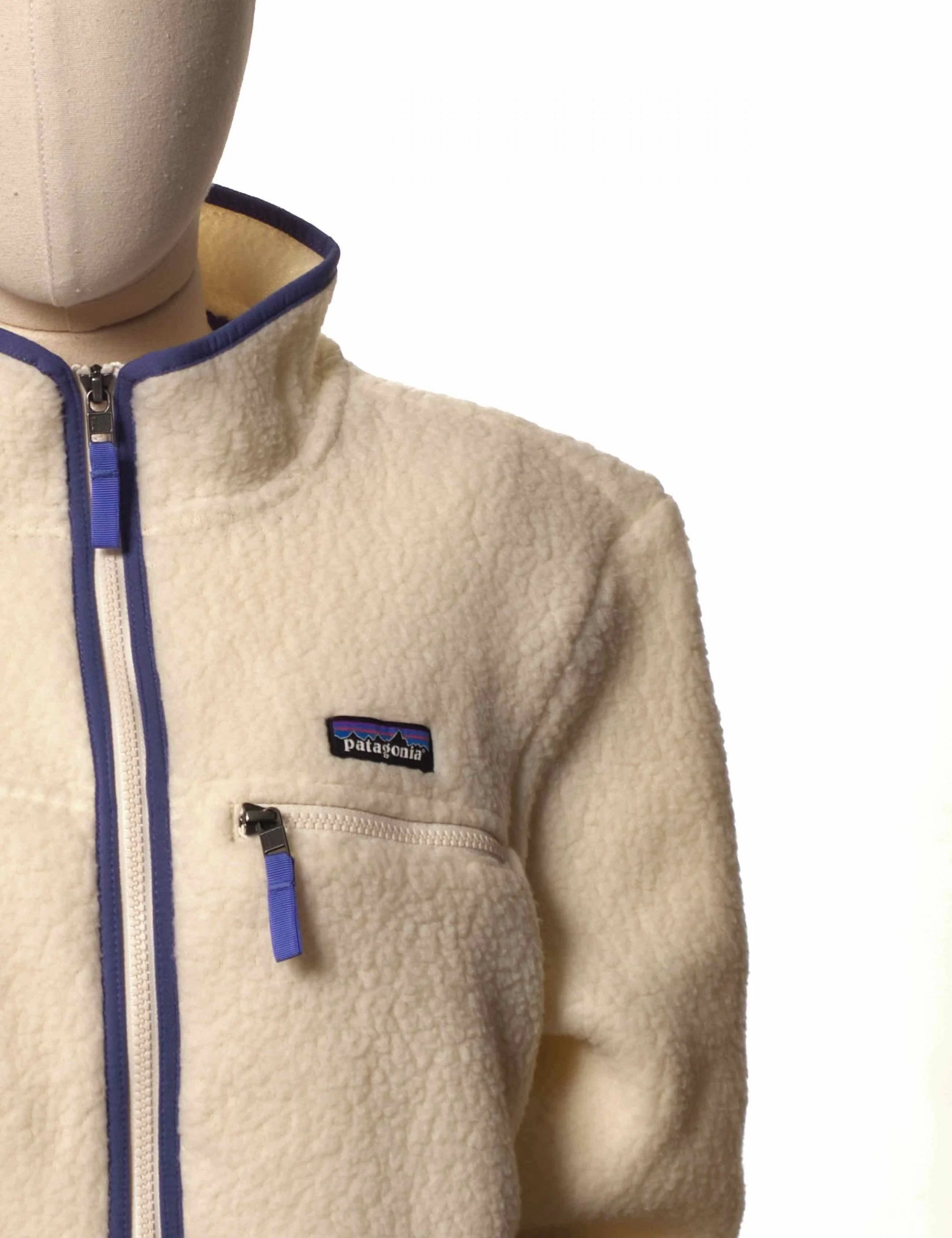 Women's Retro Pile Jacket - Natural - Image 3