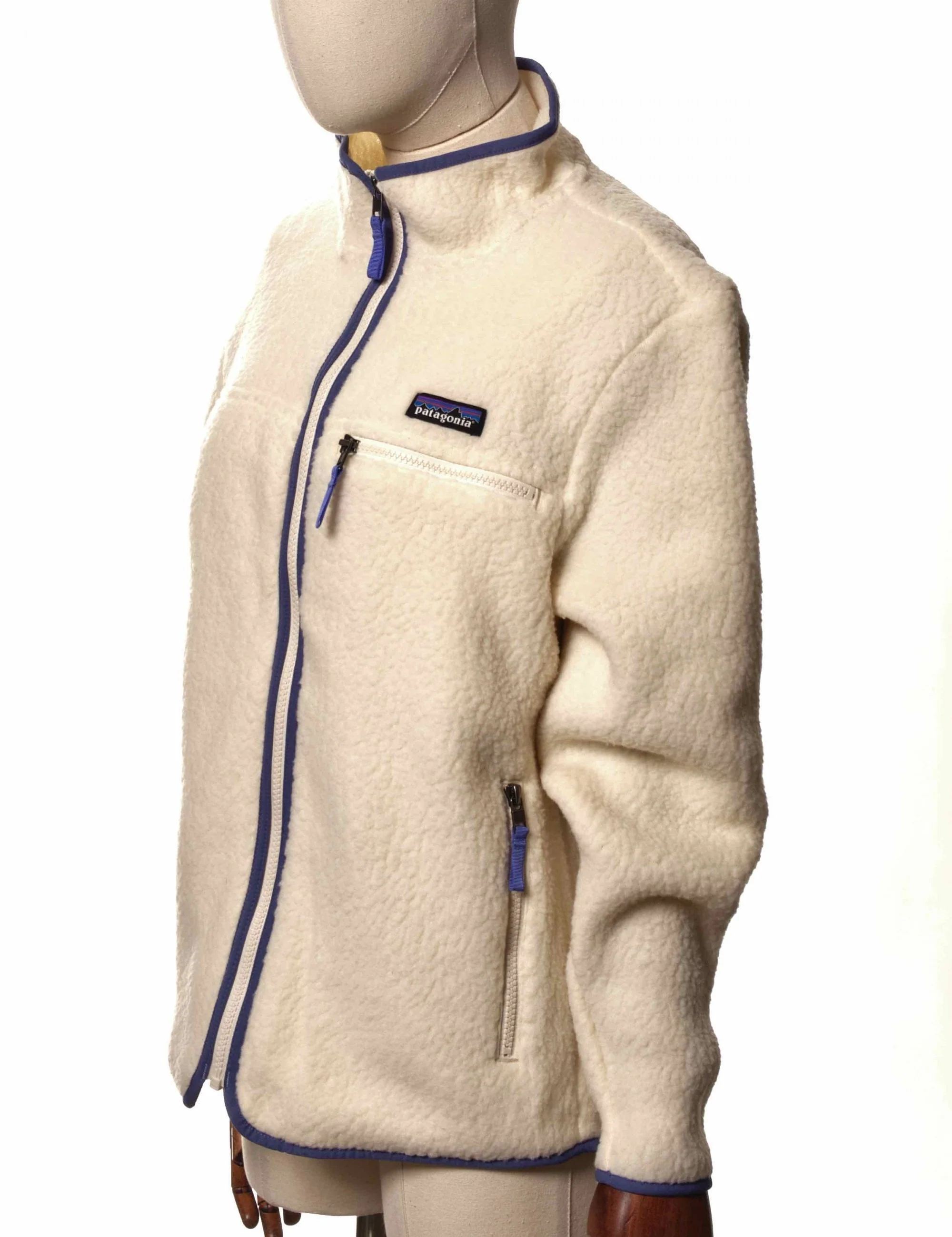Women's Retro Pile Jacket - Natural - Image 4
