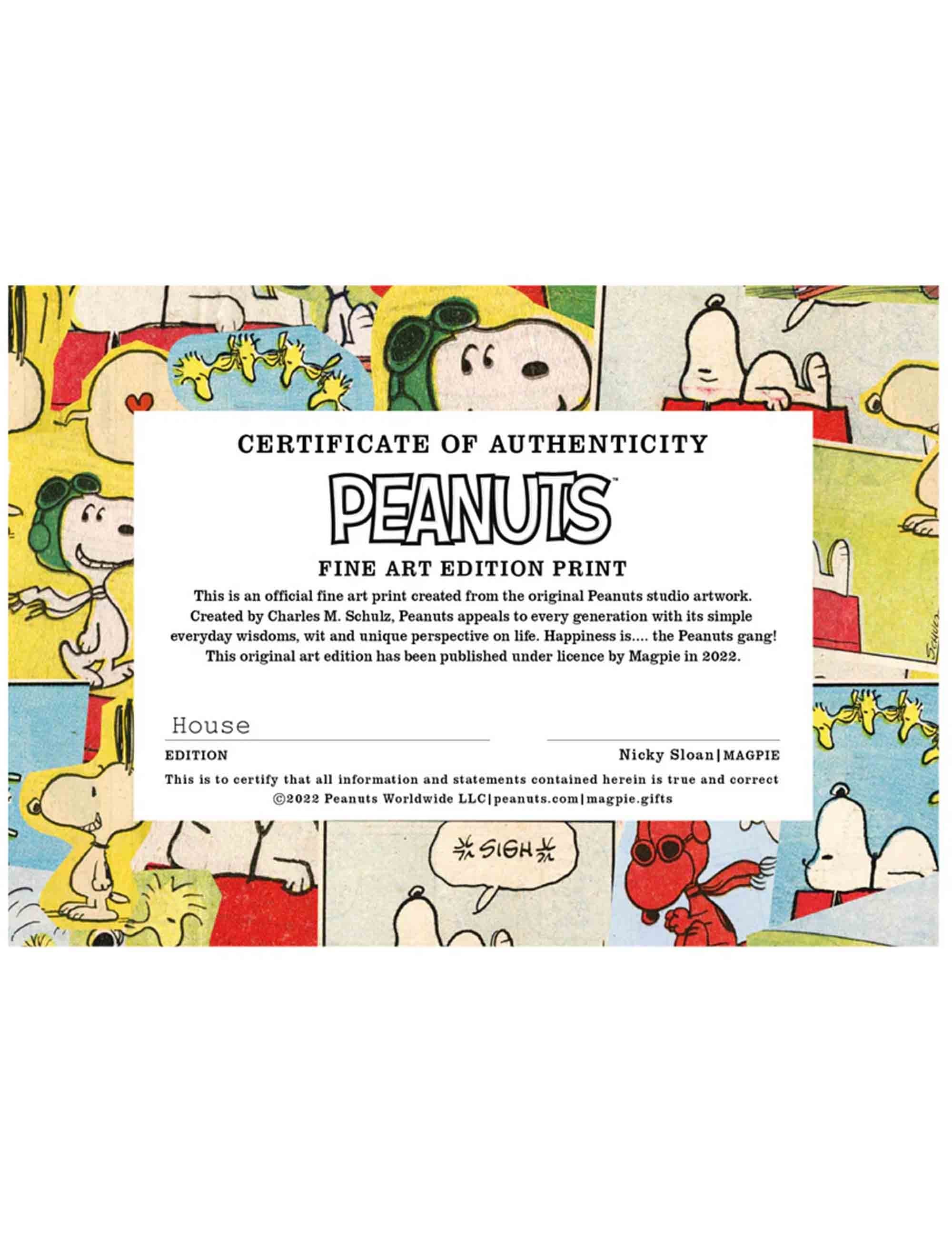 Snoopy Framed Art Print - House - Image 2