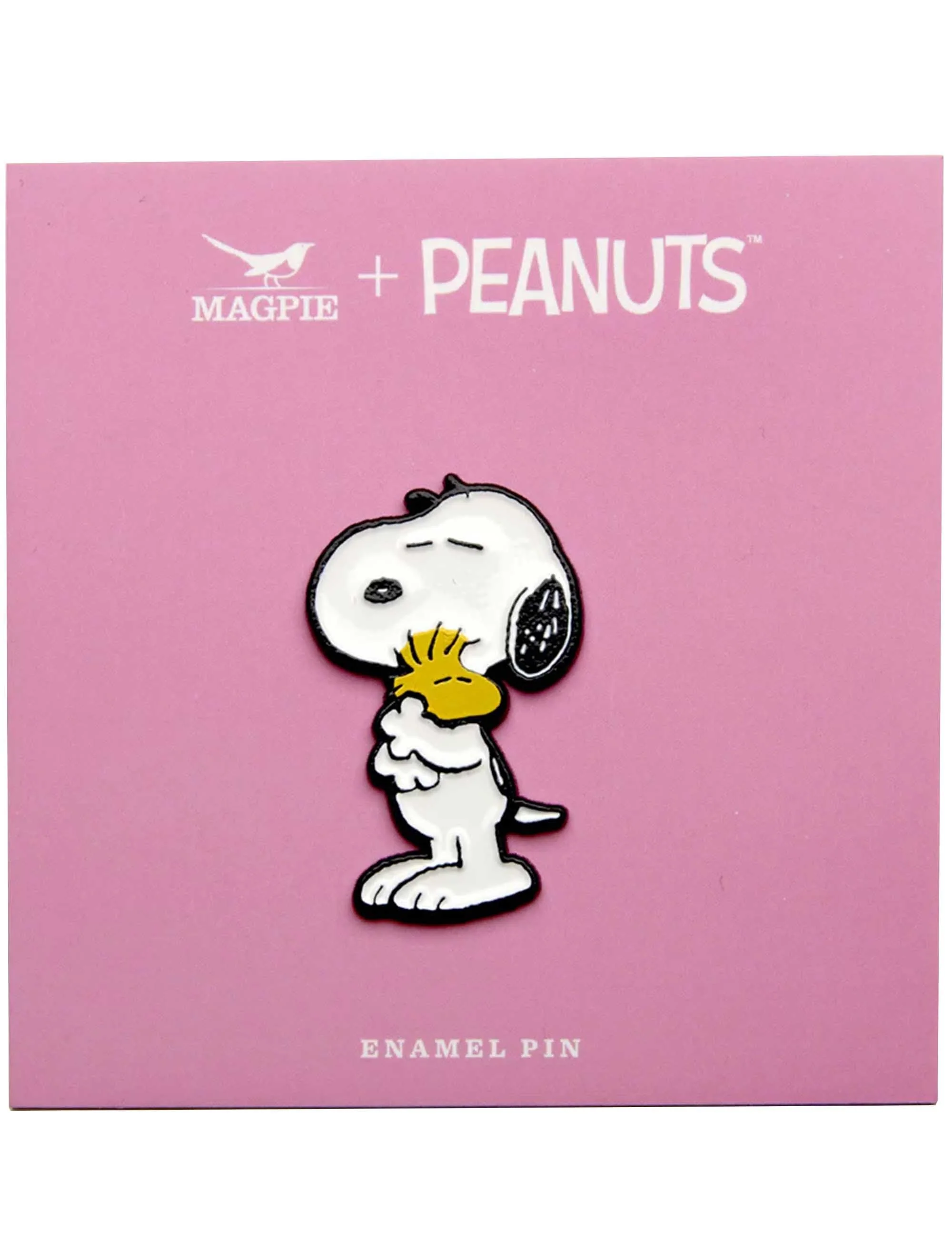 Snoopy Enamel Pin Badge - Give Hugs, Hugs