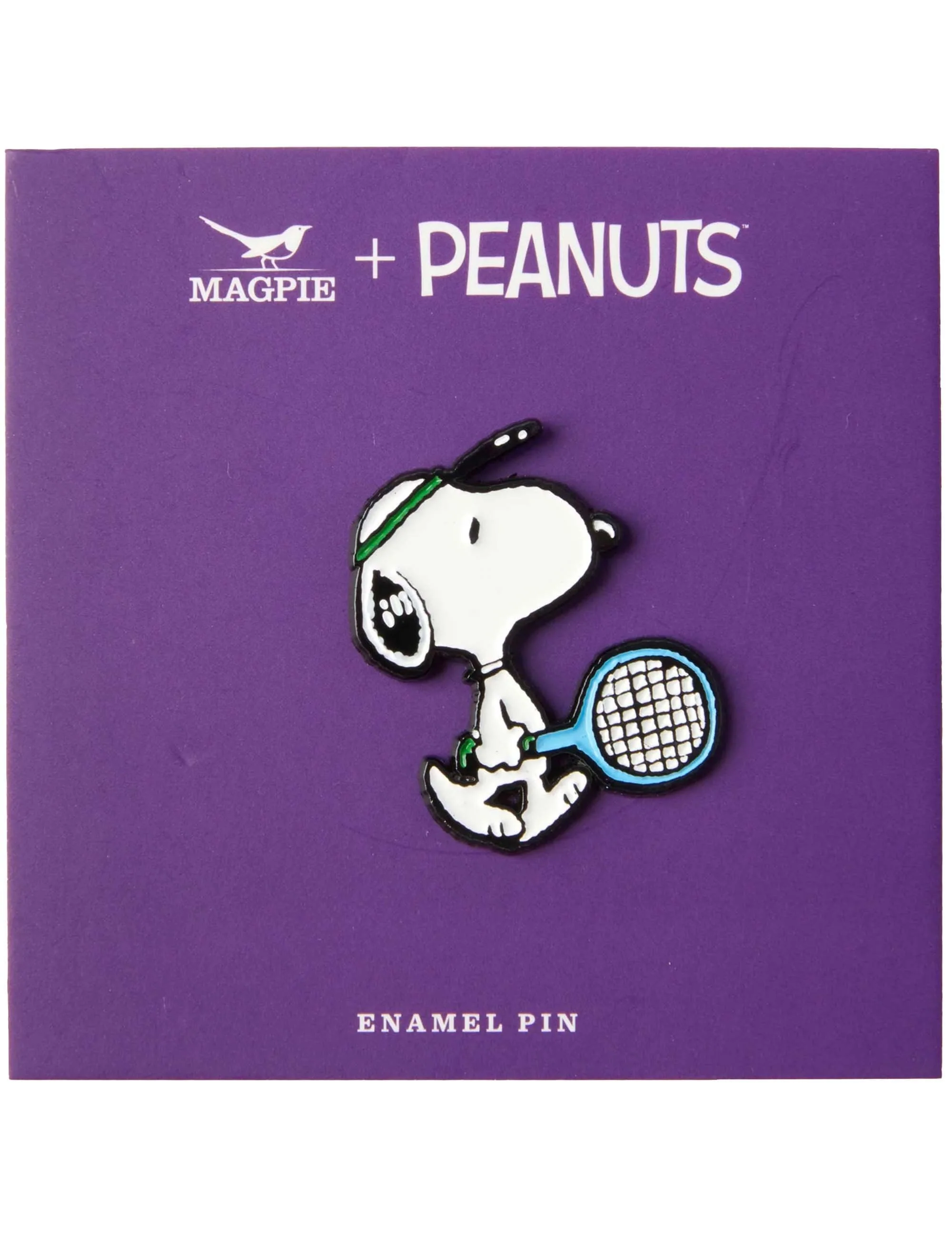 Snoopy Enamel Pin Badge - Sport, Tennis