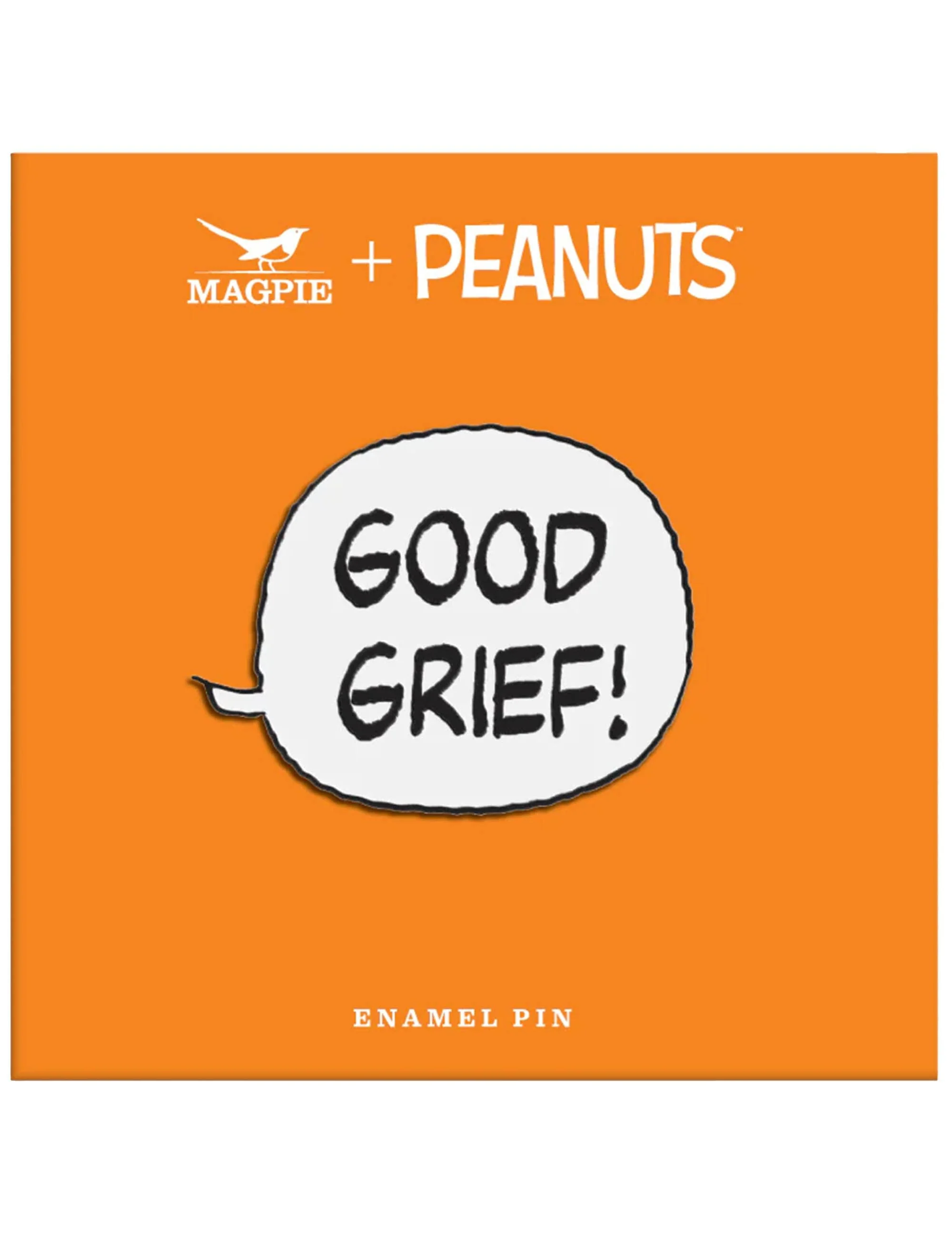 Snoopy Enamel Pin Badge - Vibes, Good Grief