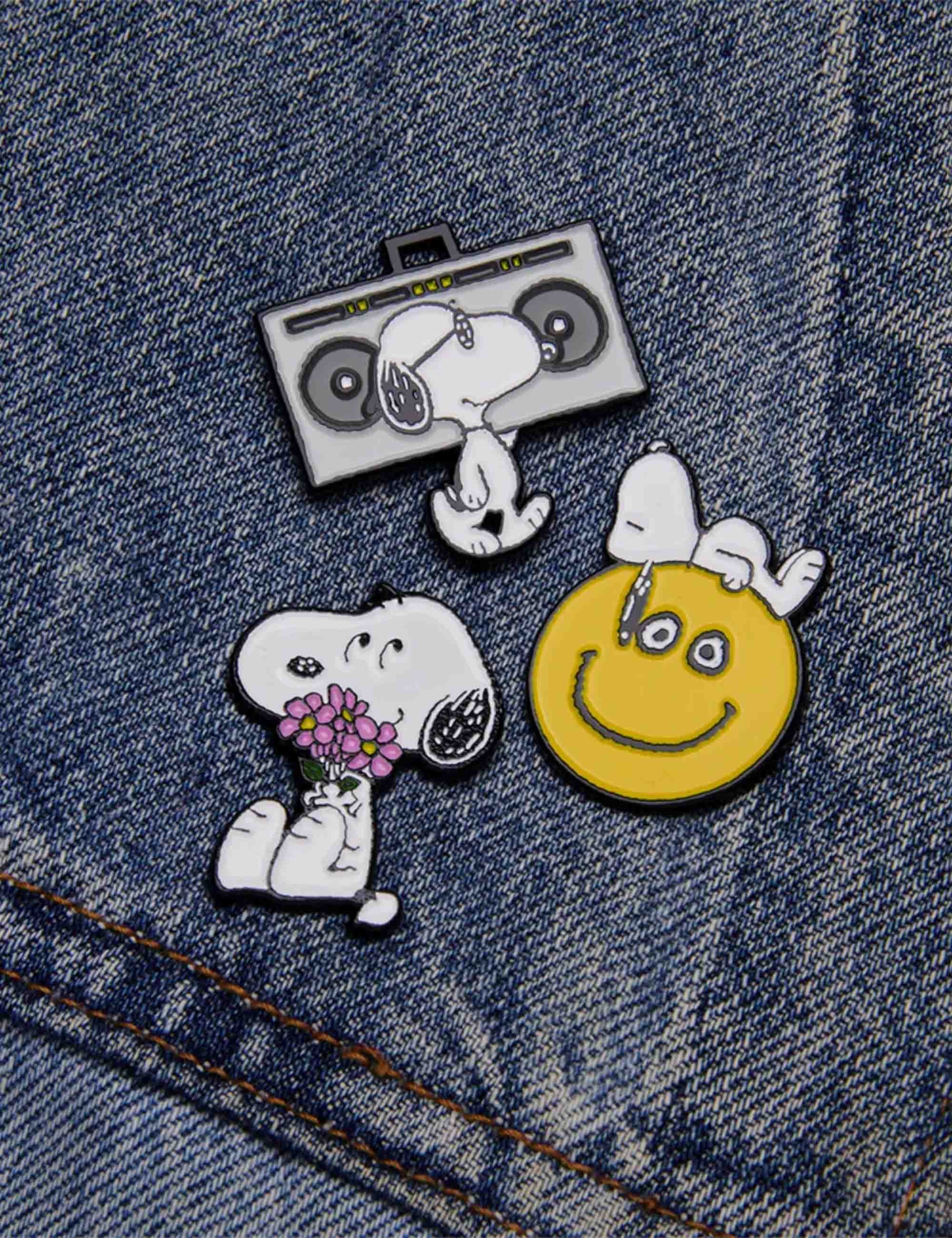 Snoopy Enamel Pin Badge - Vibes, Puffa - Image 3