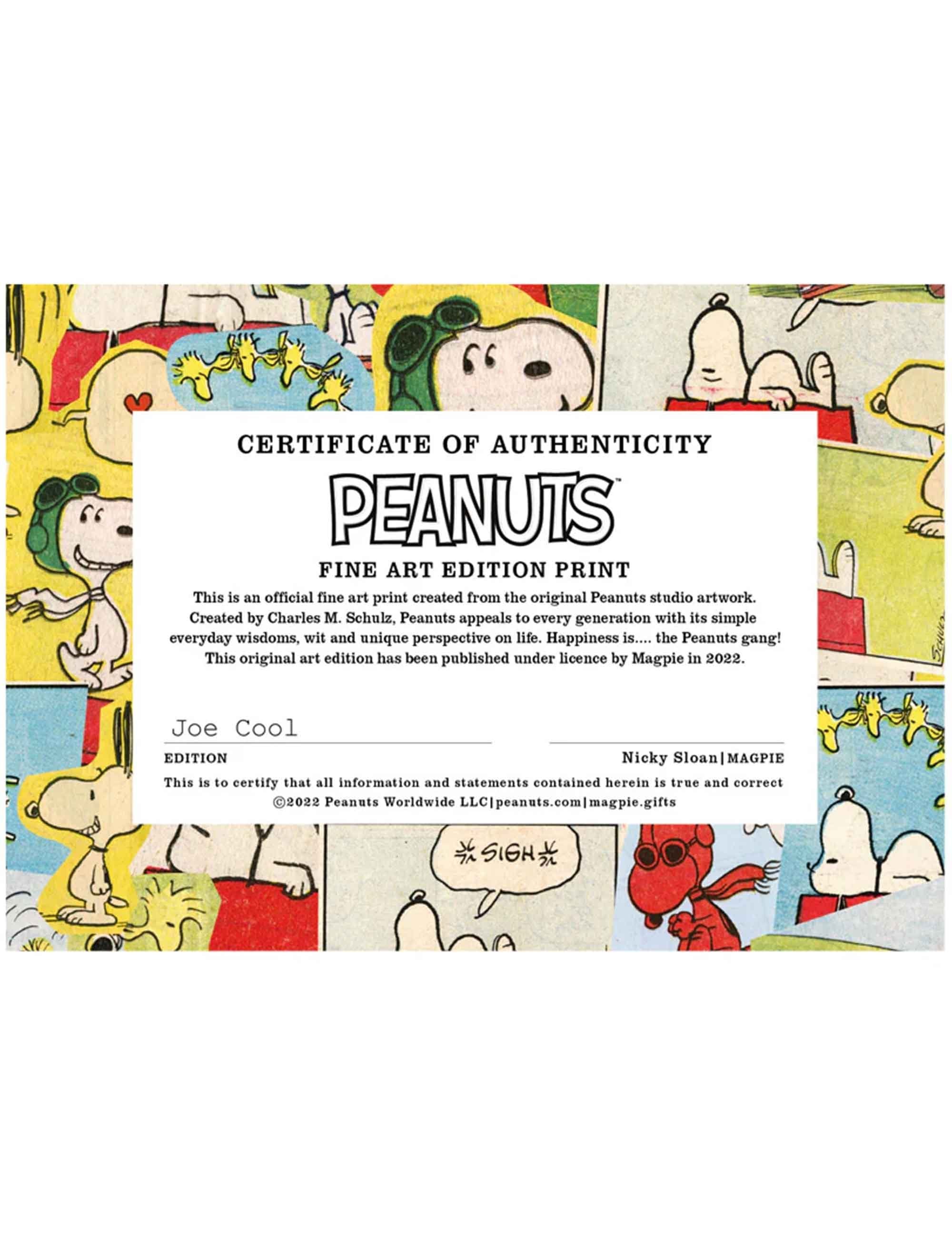 Snoopy Framed Art Print - Joe Cool - Image 2