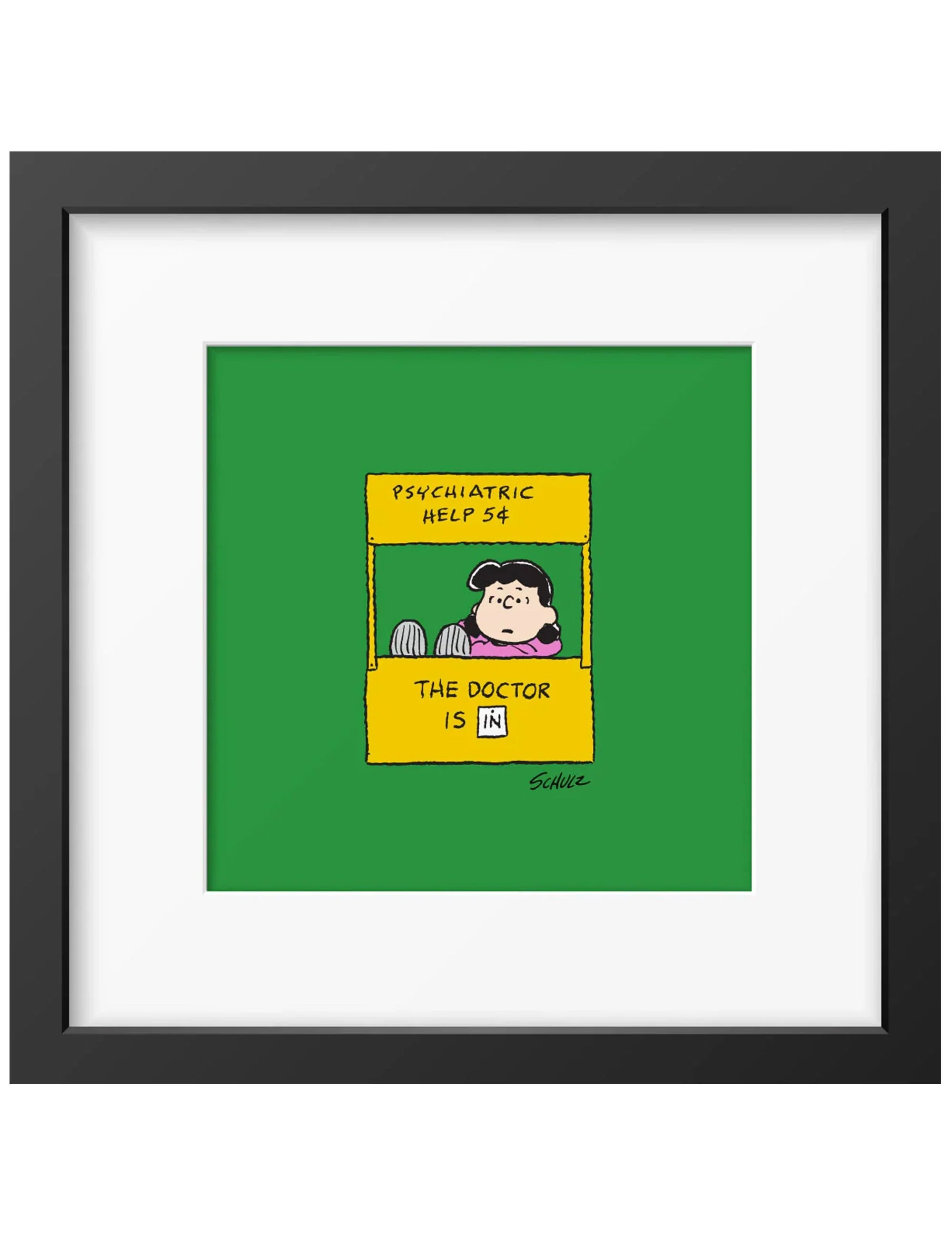 Snoopy Framed Art Print - Help