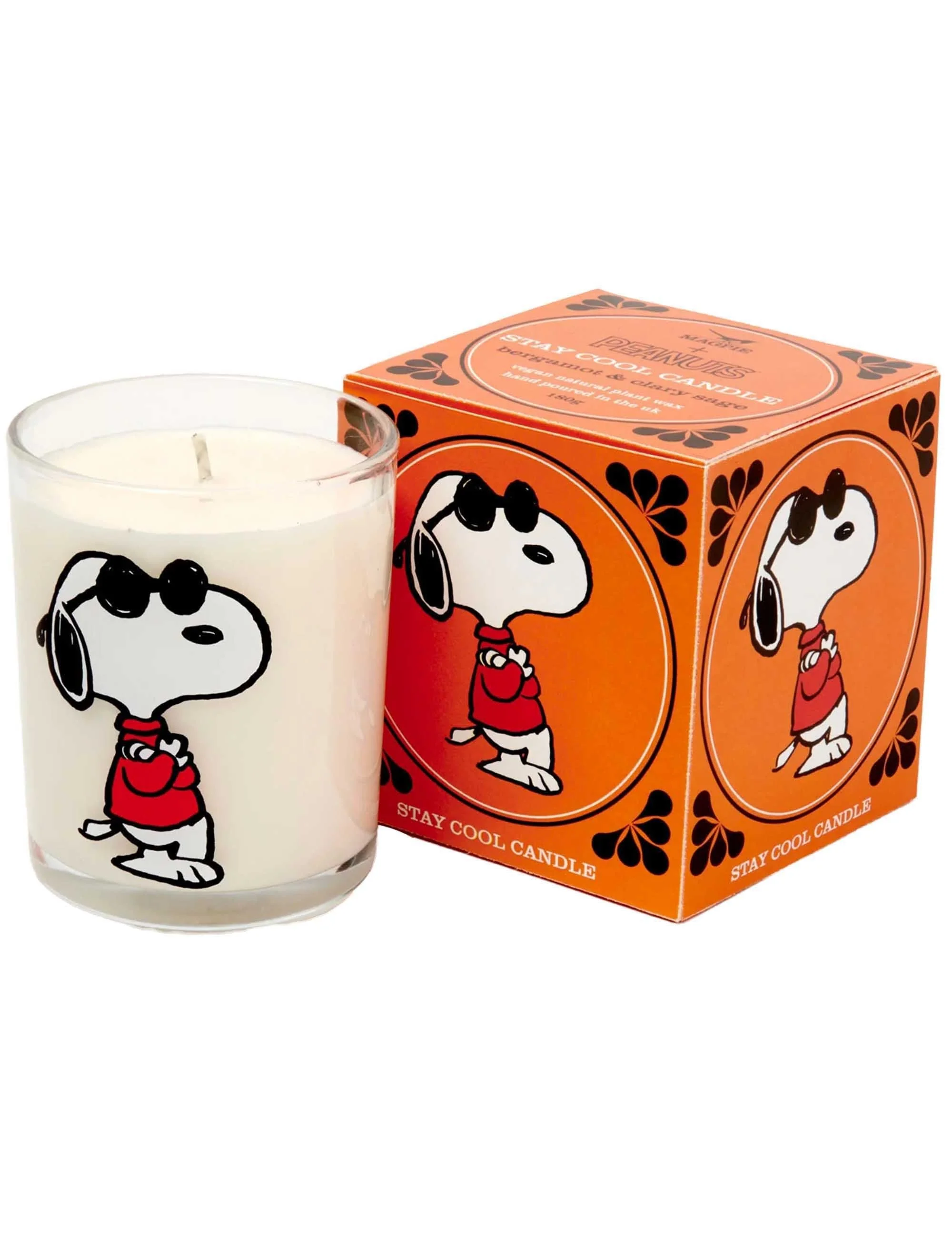 Snoopy Glass Candle - Stay Cool