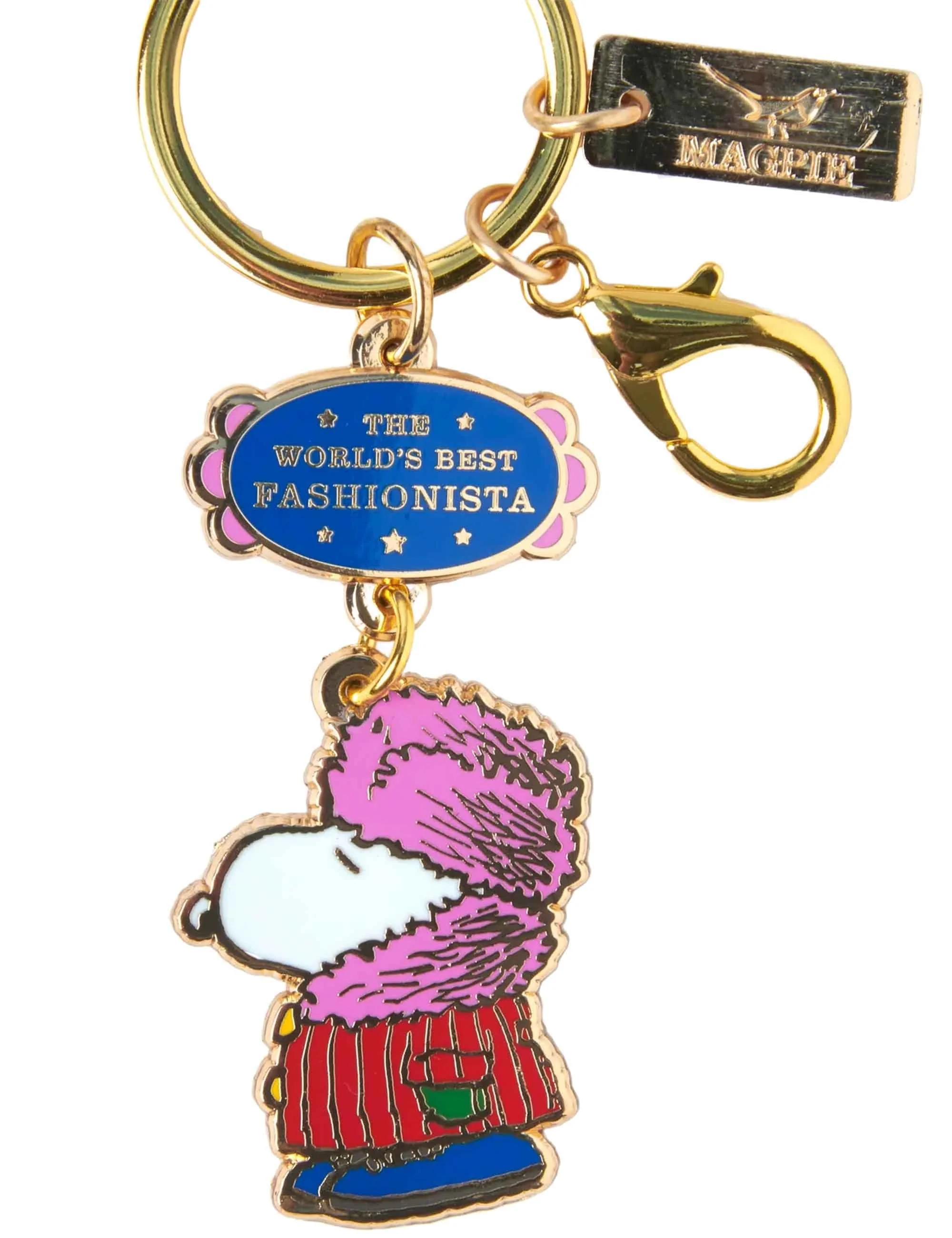 Snoopy World's Best Keychain - Fashionista
