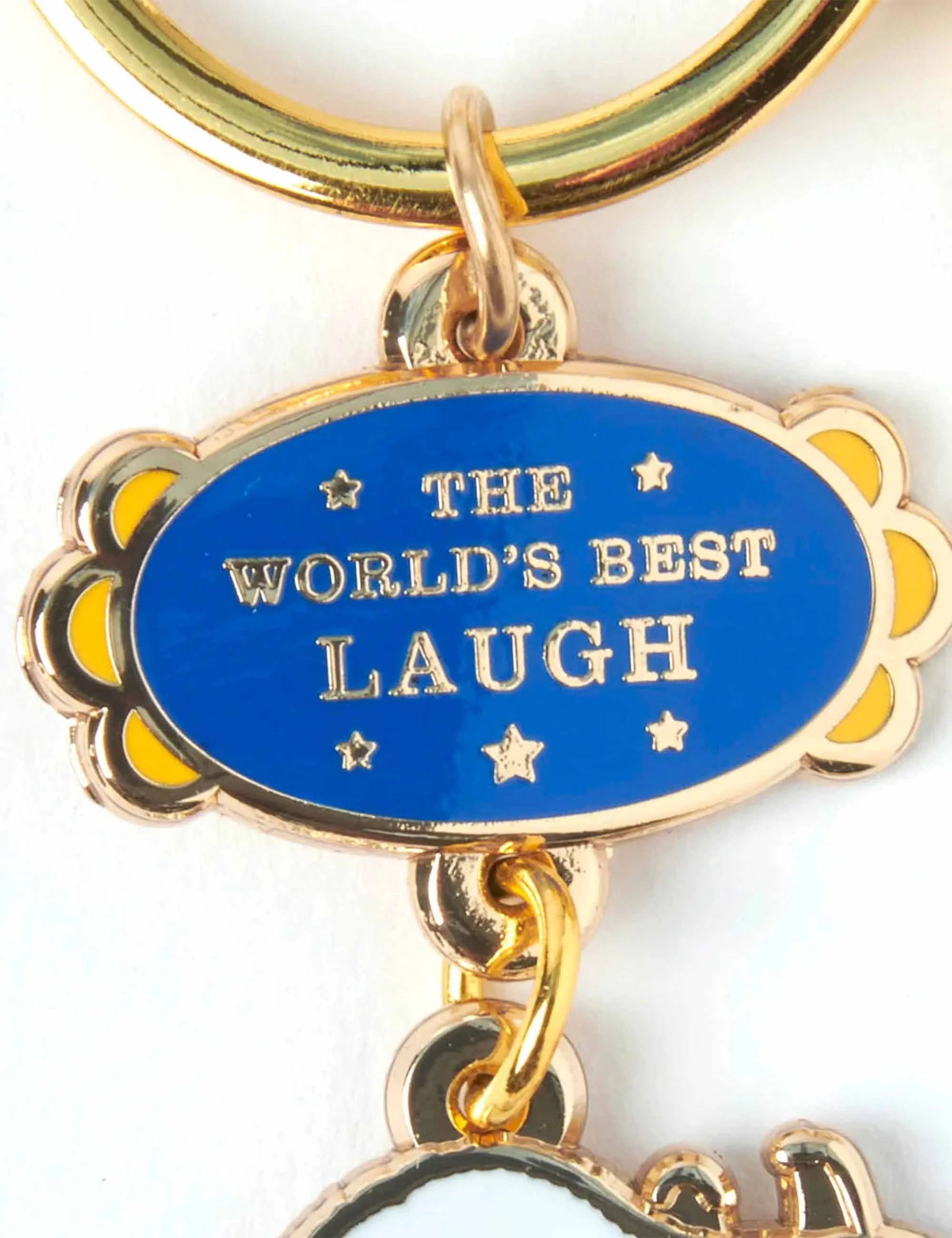 Snoopy World's Best Keychain - Laugh - Image 2