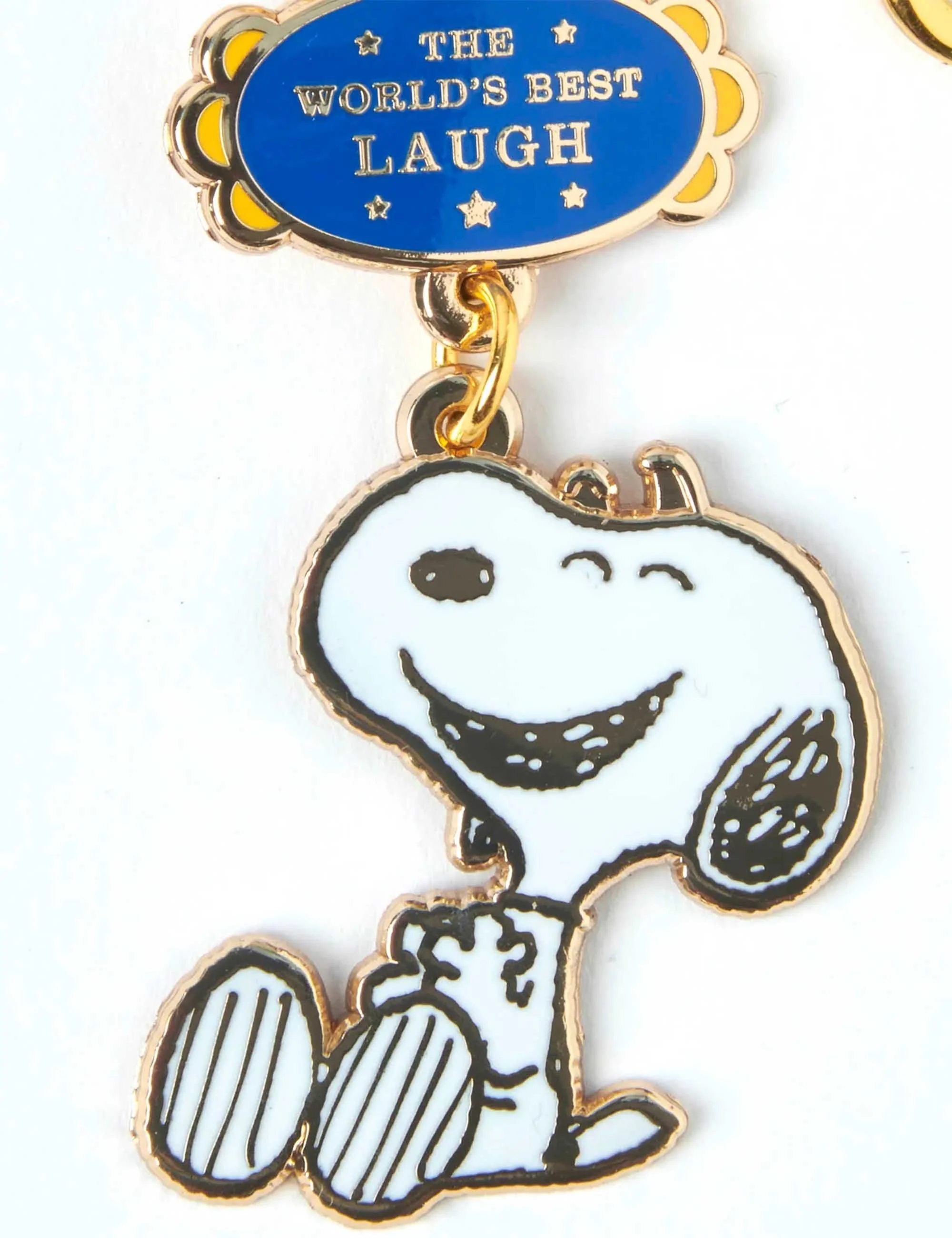 Snoopy World's Best Keychain - Laugh - Image 3
