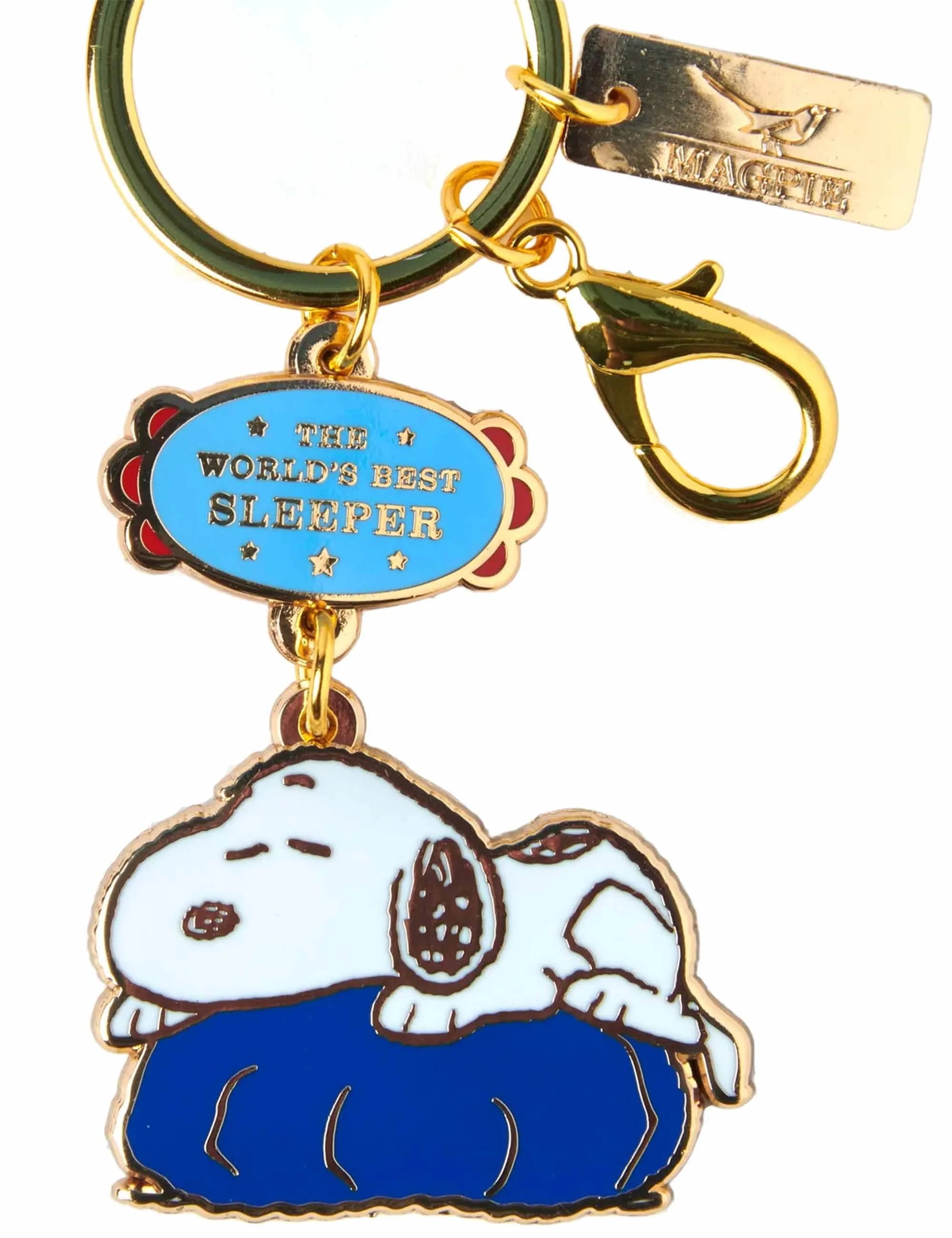 Snoopy World's Best Keychain - Sleeper