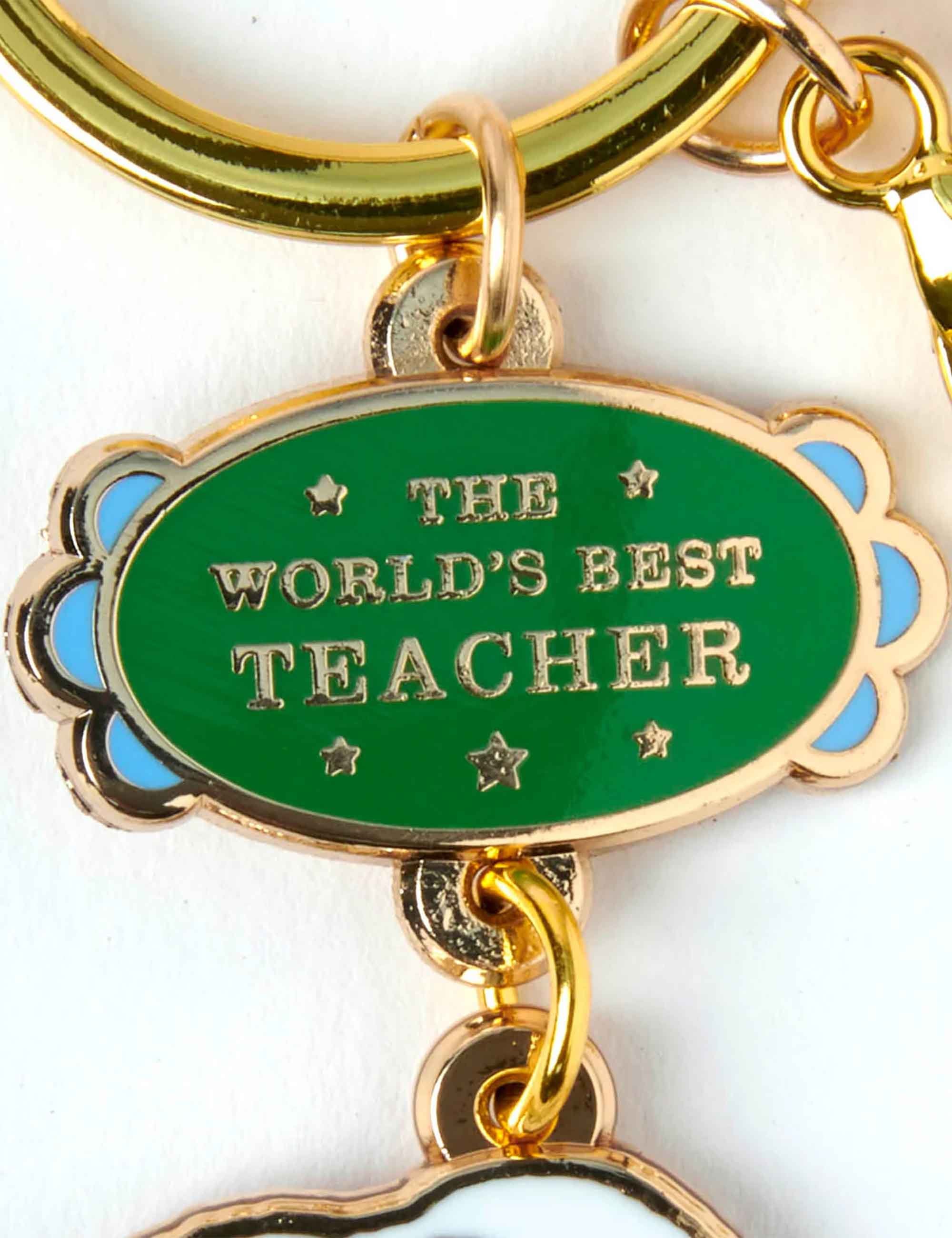 Snoopy World's Best Keychain - Teacher - Image 2