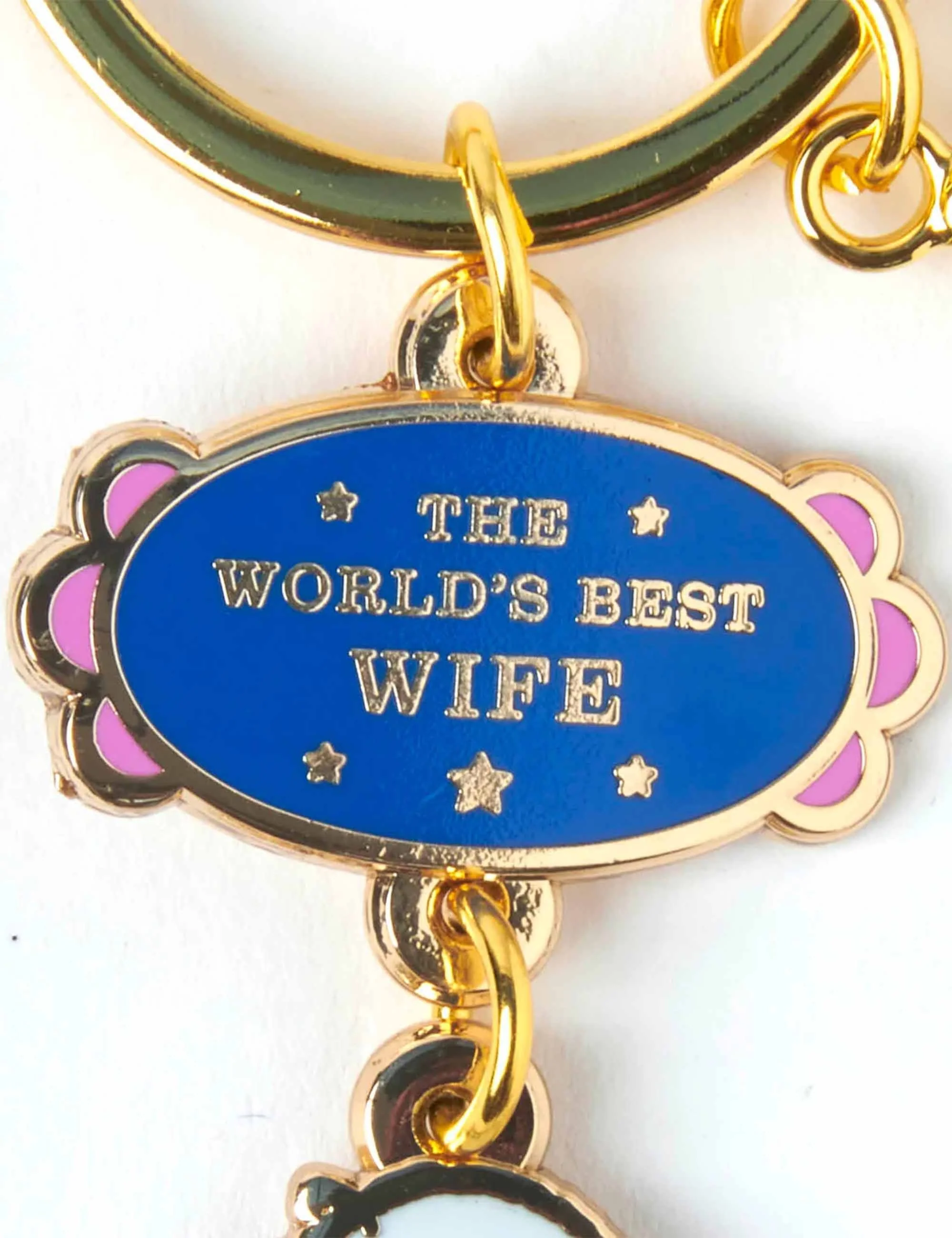 Snoopy World's Best Keychain - Wife - Image 2