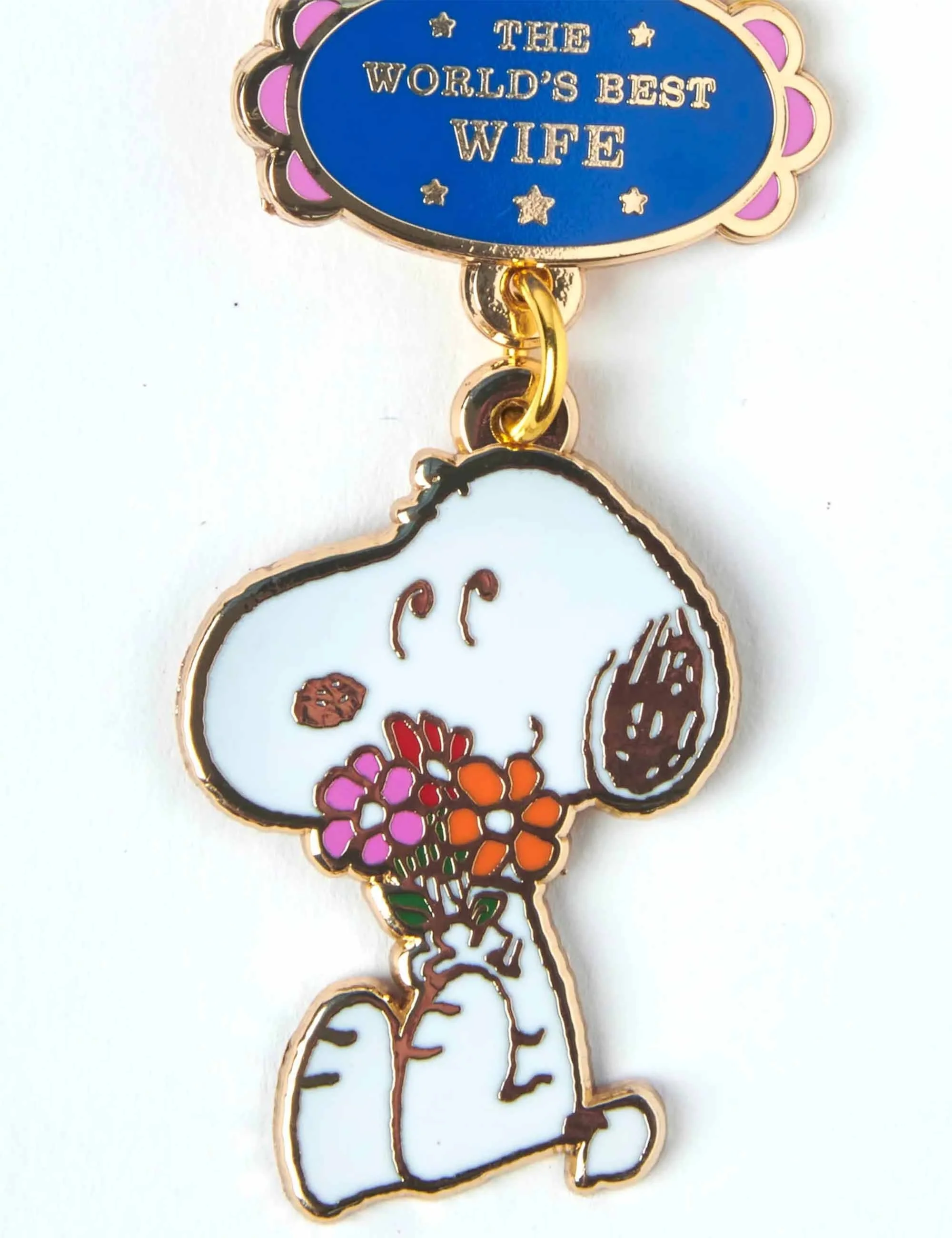 Snoopy World's Best Keychain - Wife - Image 3