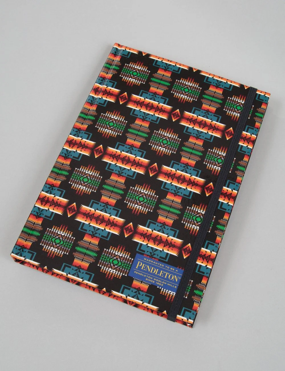 Printed Notebook (Lined) - Black