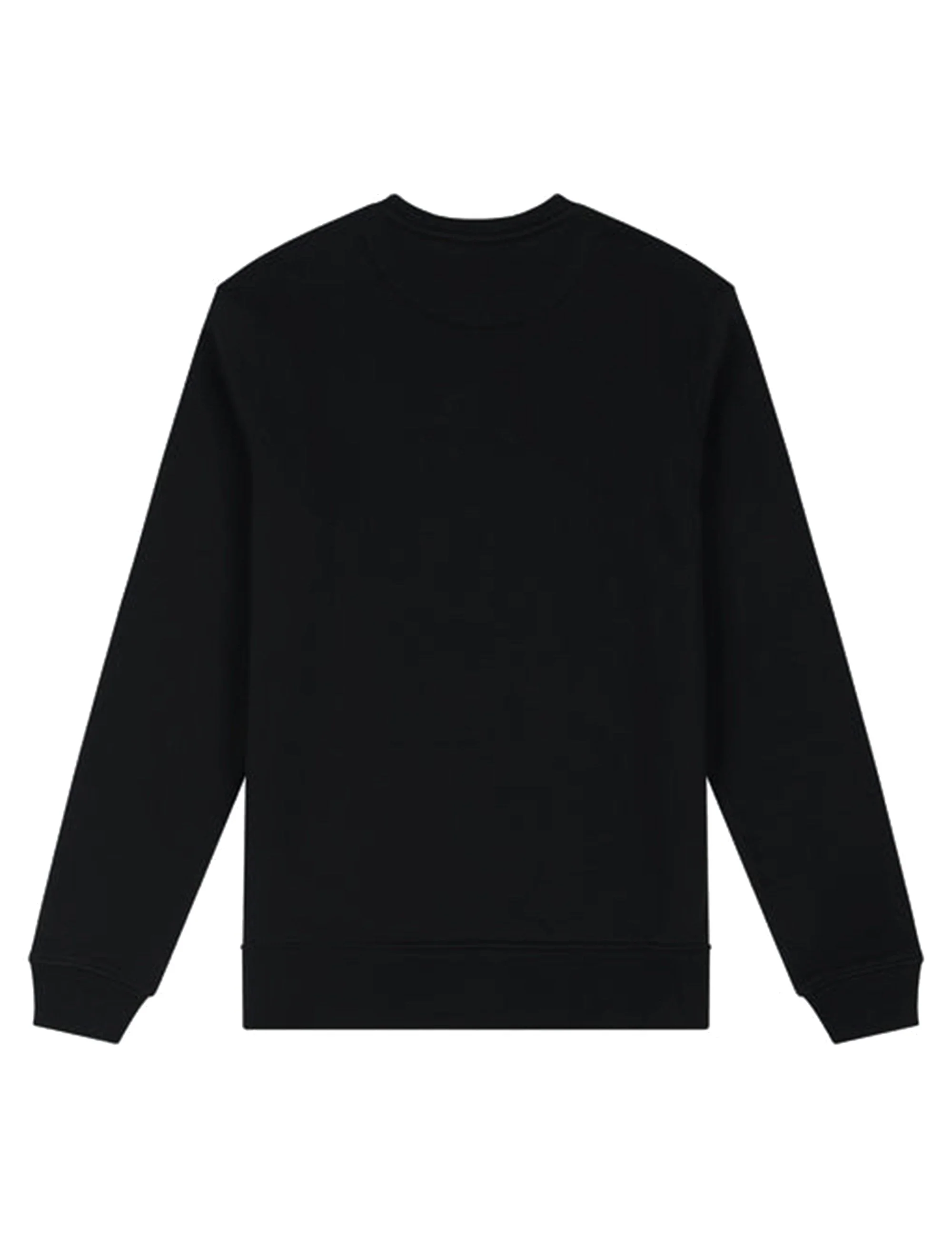 Bear Print Crew Sweat - Black - Image 2