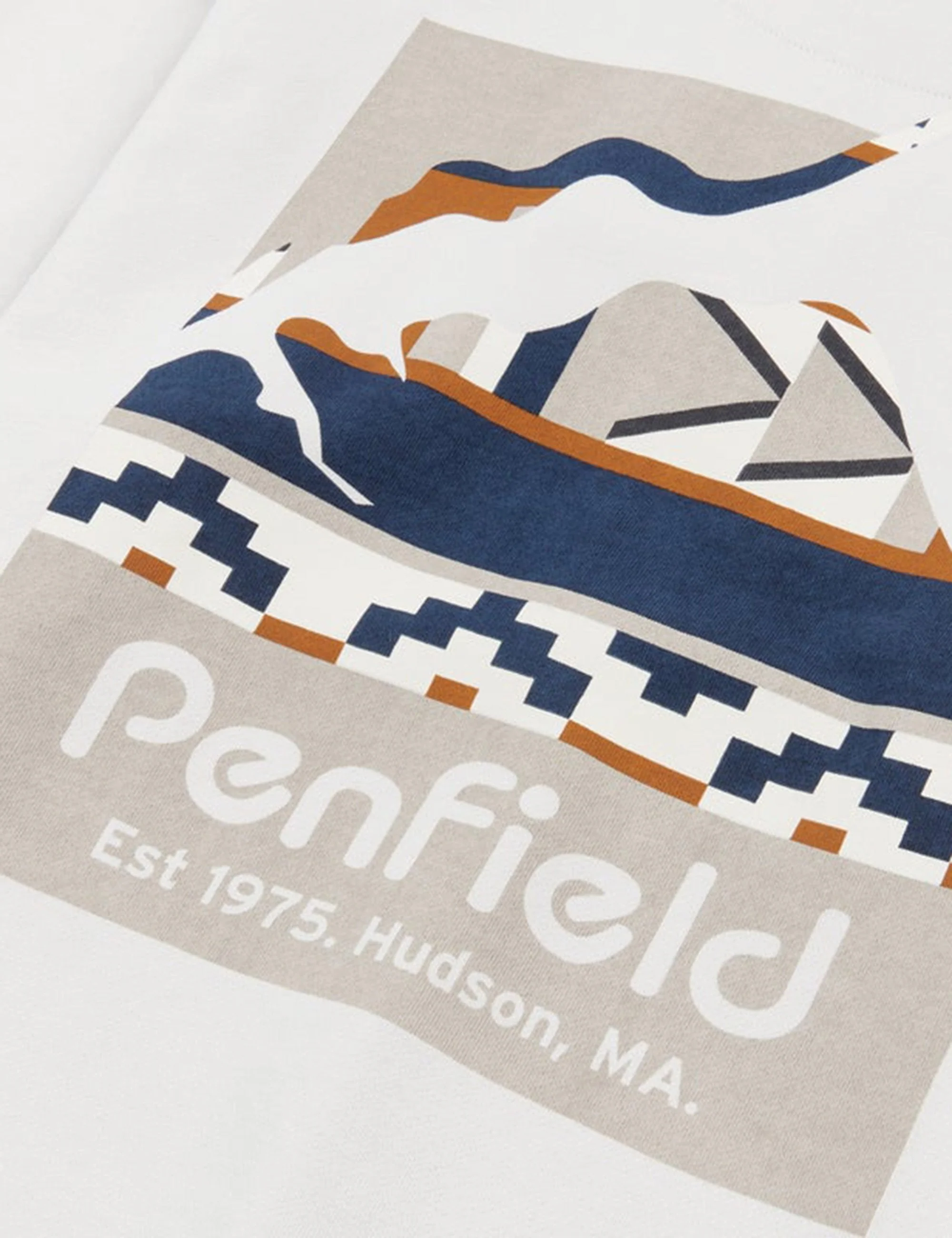 Geo Back Print Sweat - Nimbus Cloud - Image 3