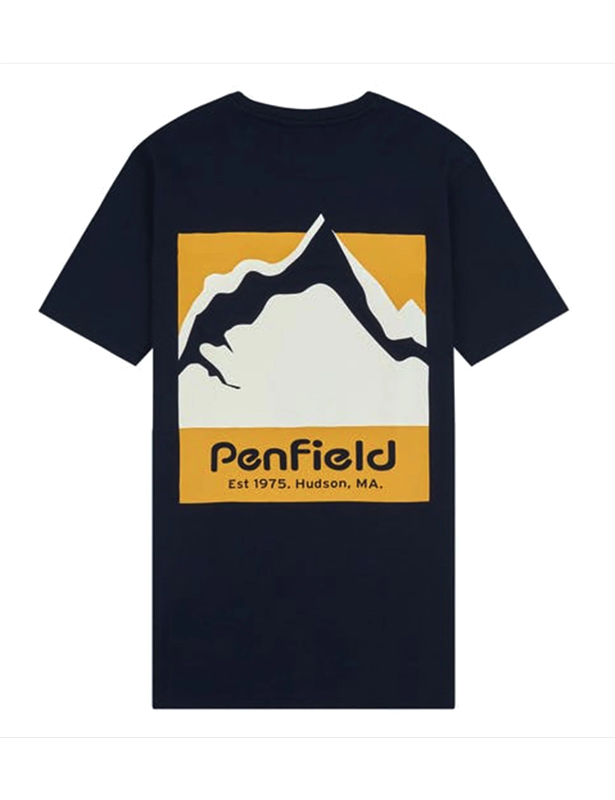 Mount Scene Graphic T-Shirt -  Navy Blazer