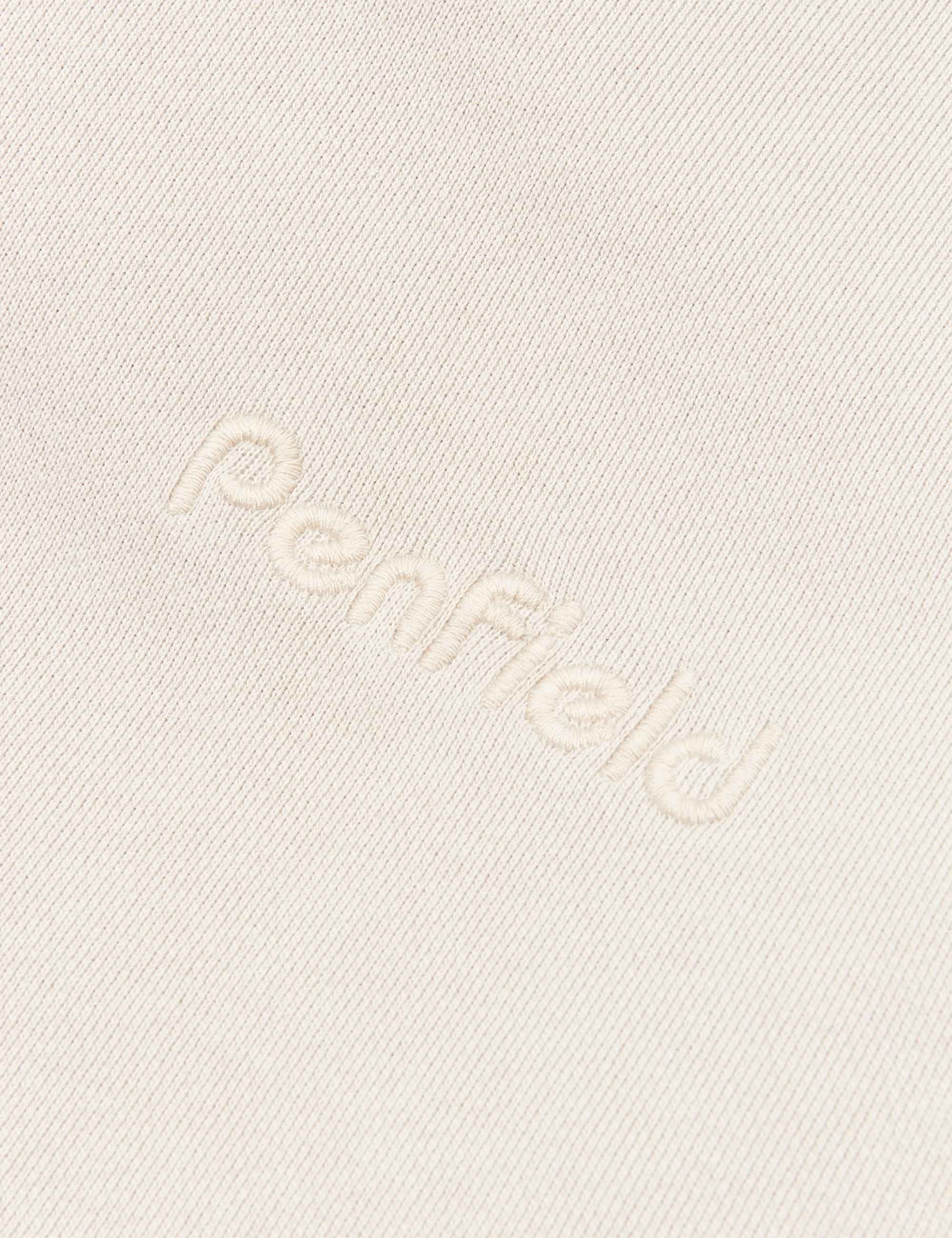 Washed Loopback Hooded Sweat - Silver Grey - Image 3