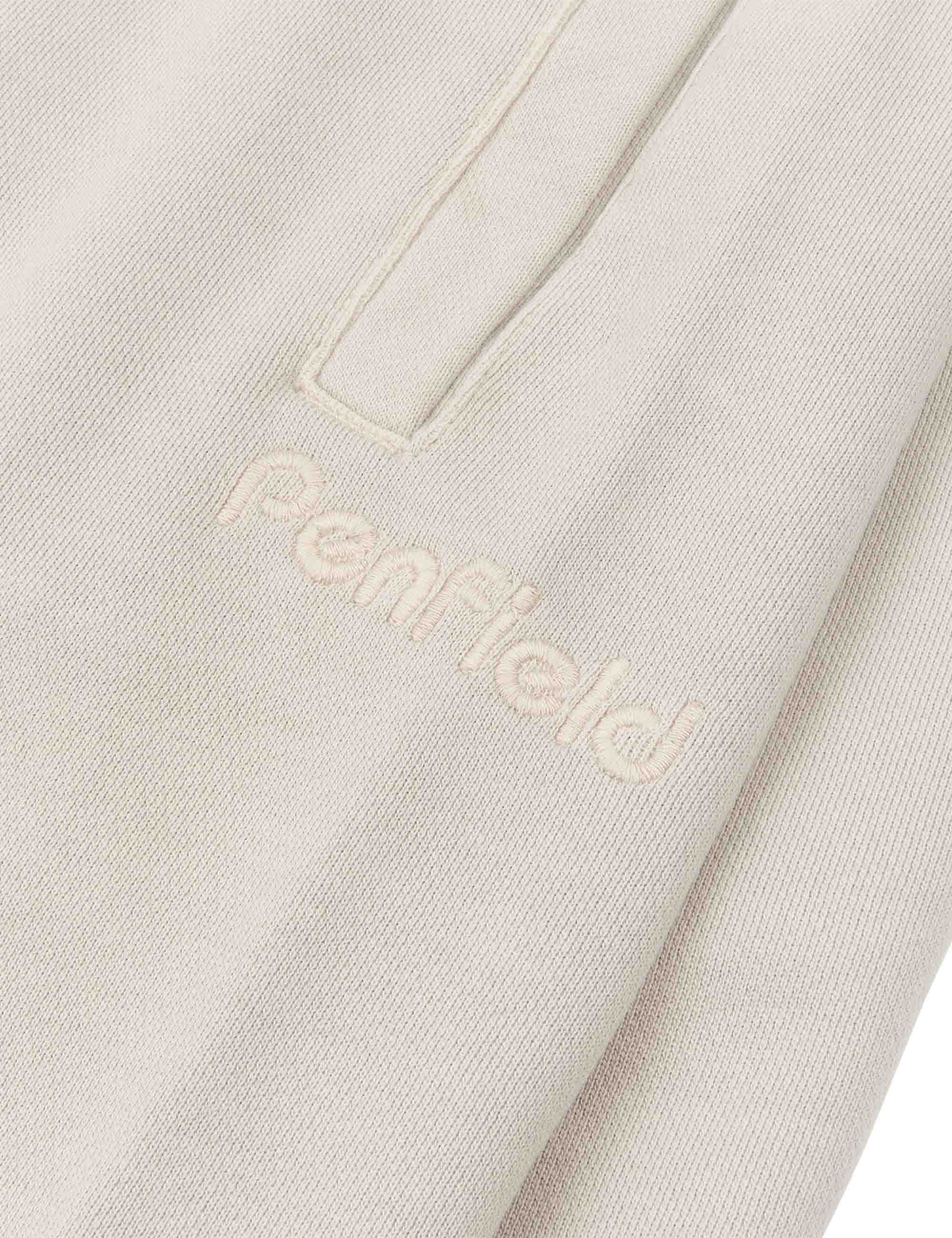 Washed Loopback Shorts - Silver Grey - Image 3