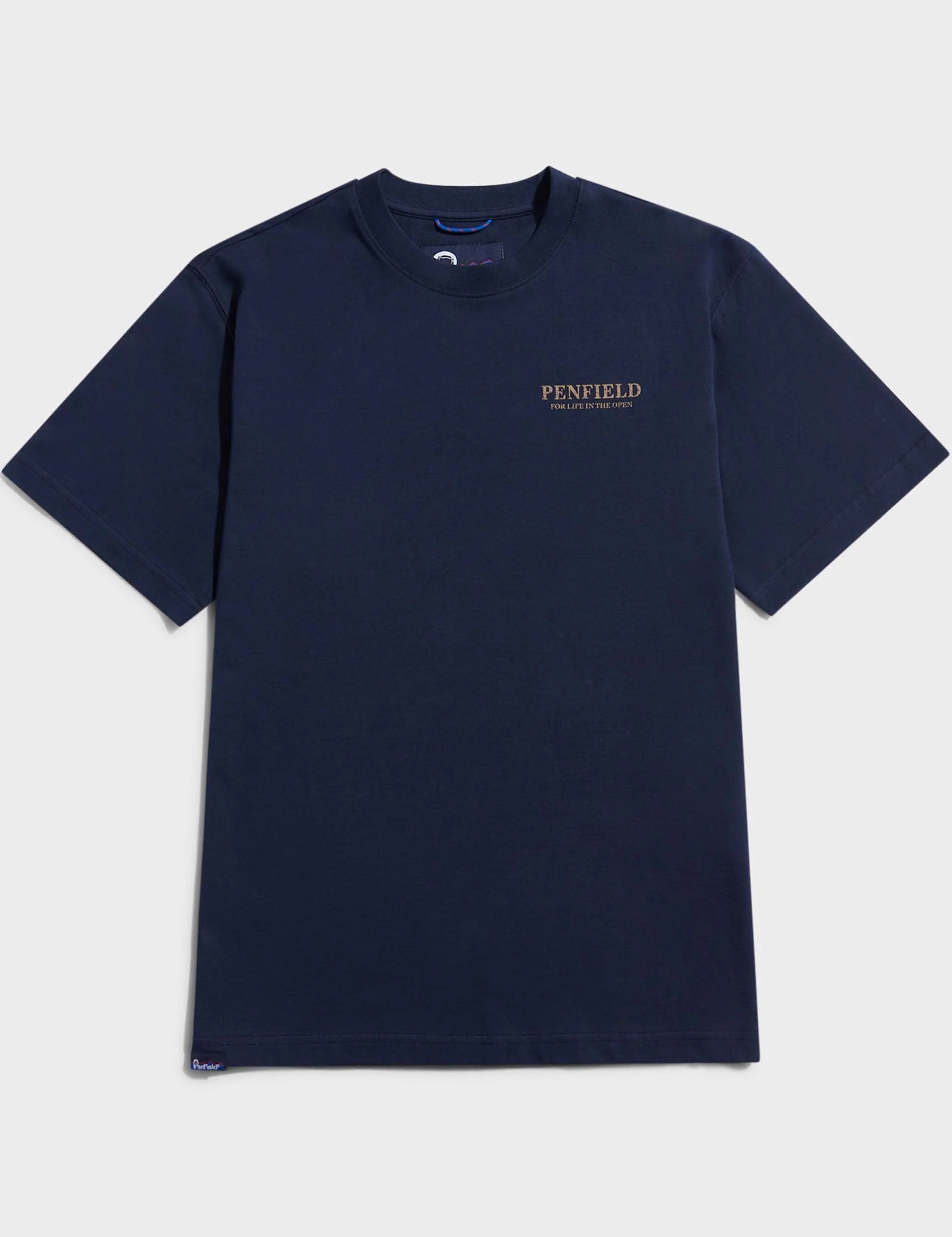 Wild Bear T-Shirt - Navy Blazer - Image 2