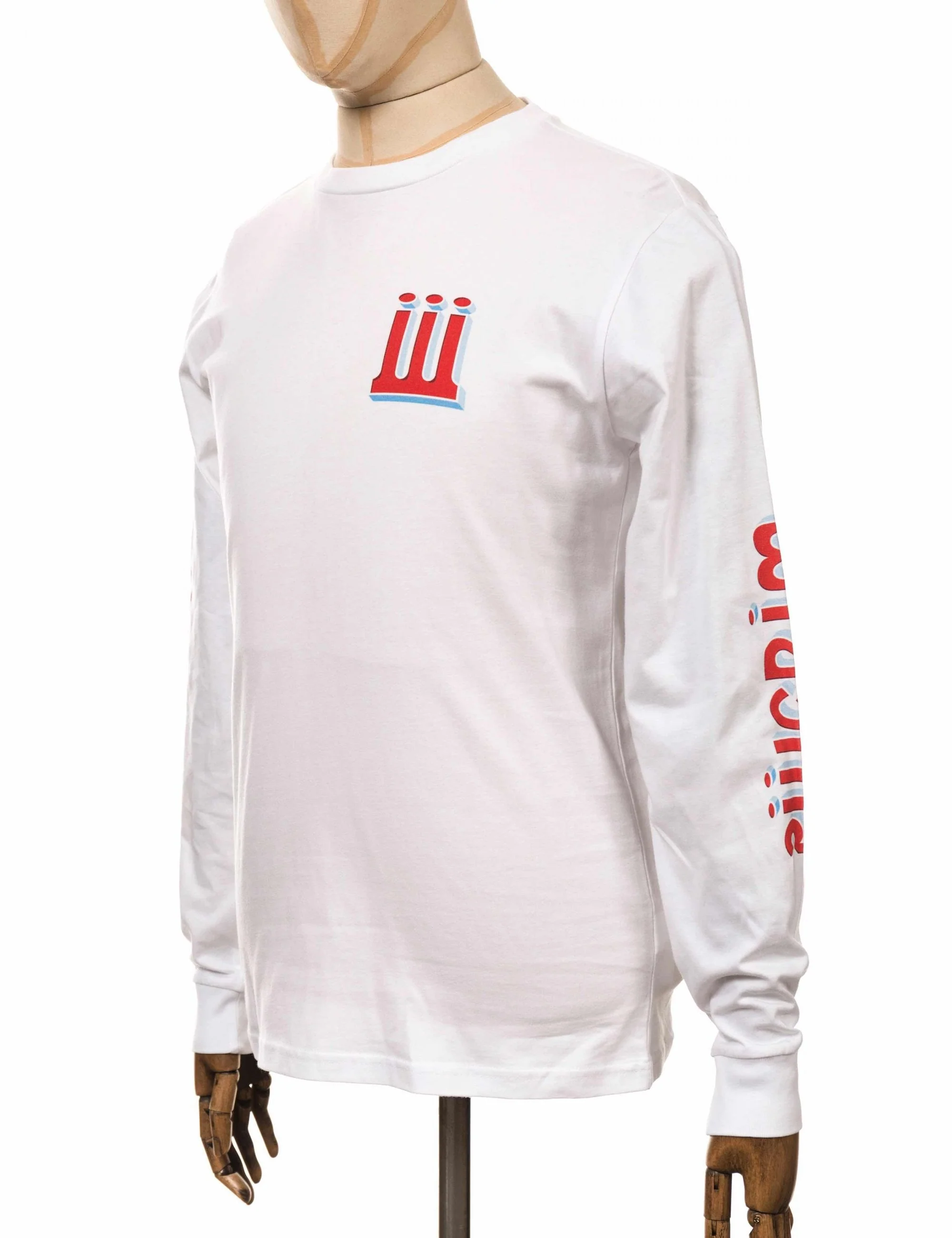 Spectrum Long Sleeve T-Shirt - White - Image 4