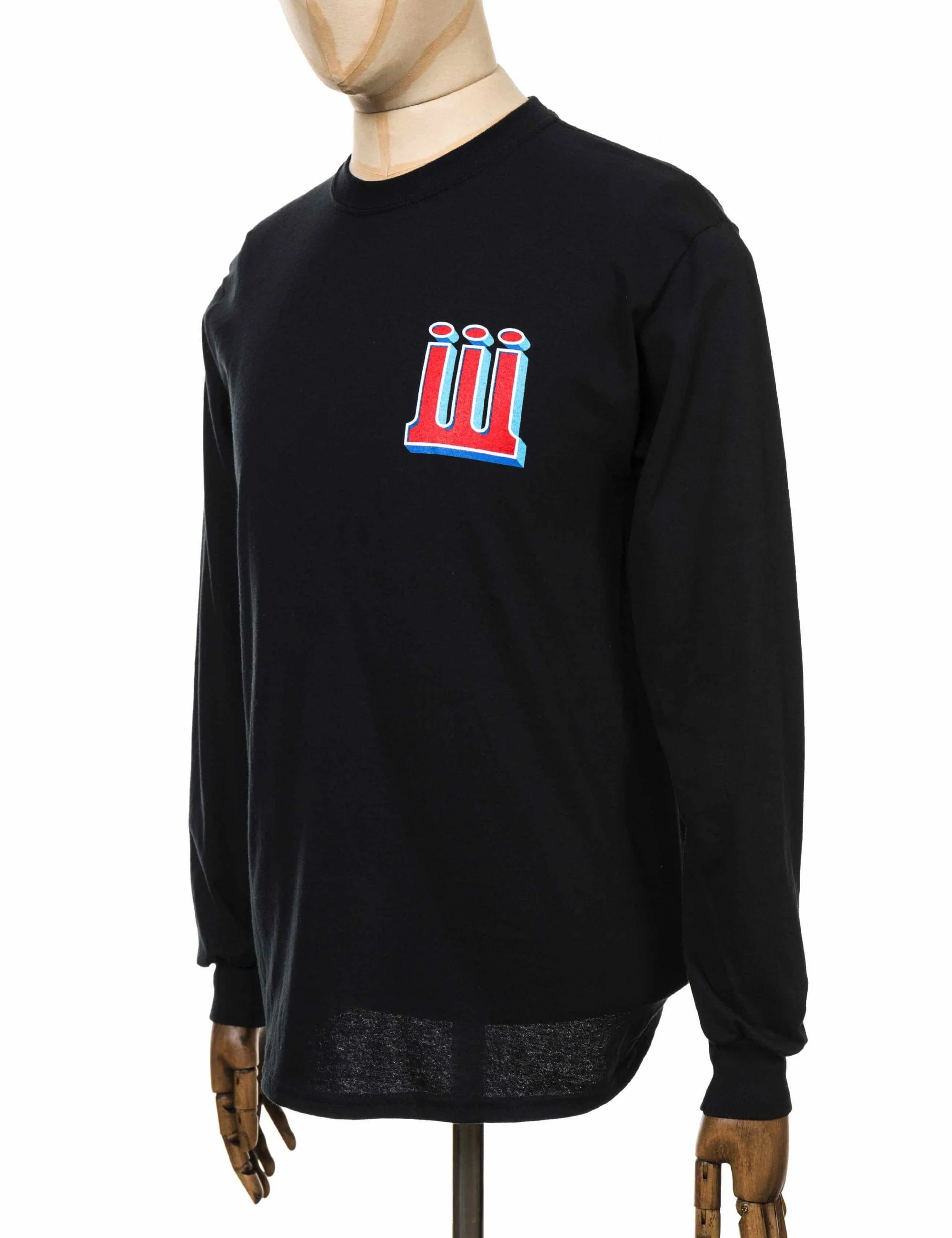 Structure Long Sleeve T-Shirt - Black - Image 4