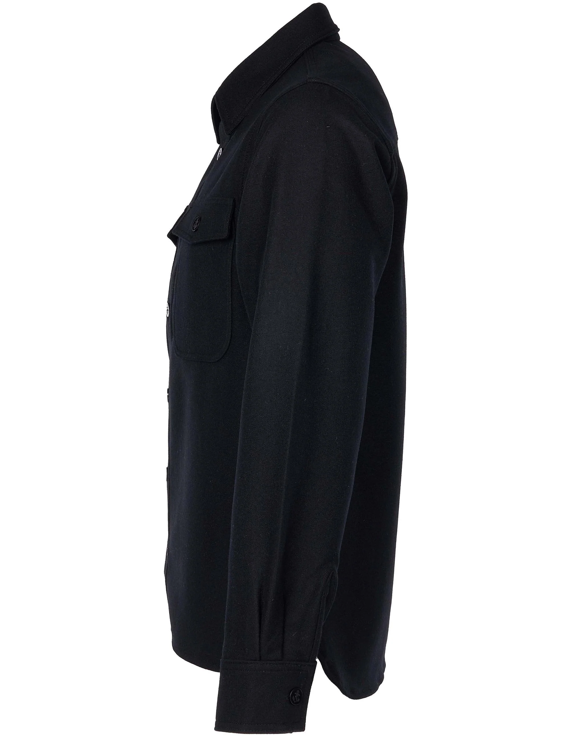 1943 CPO Wool Shirt - Black - Image 5