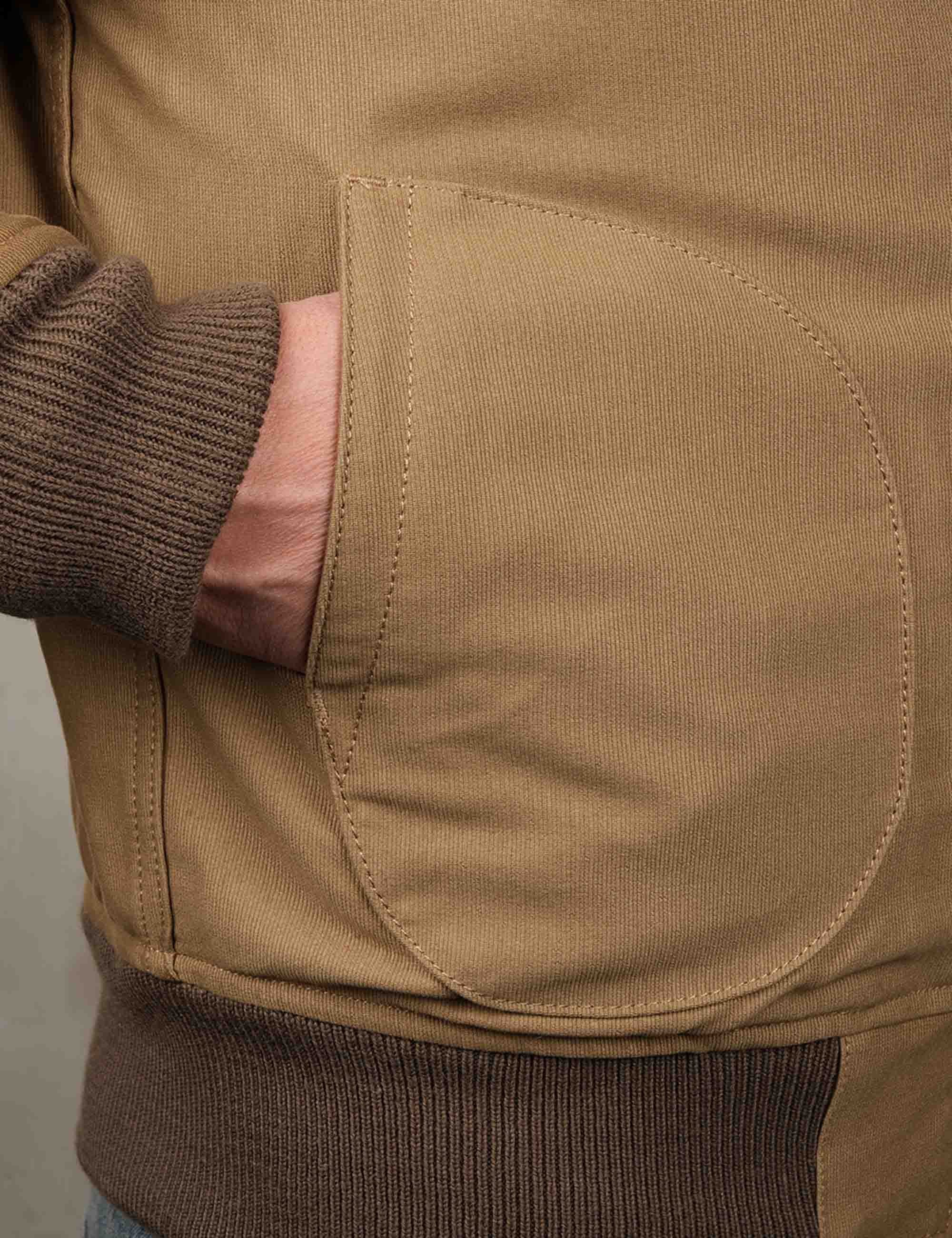 1944 NAF Flight Jacket - Pacific Beige - Image 3