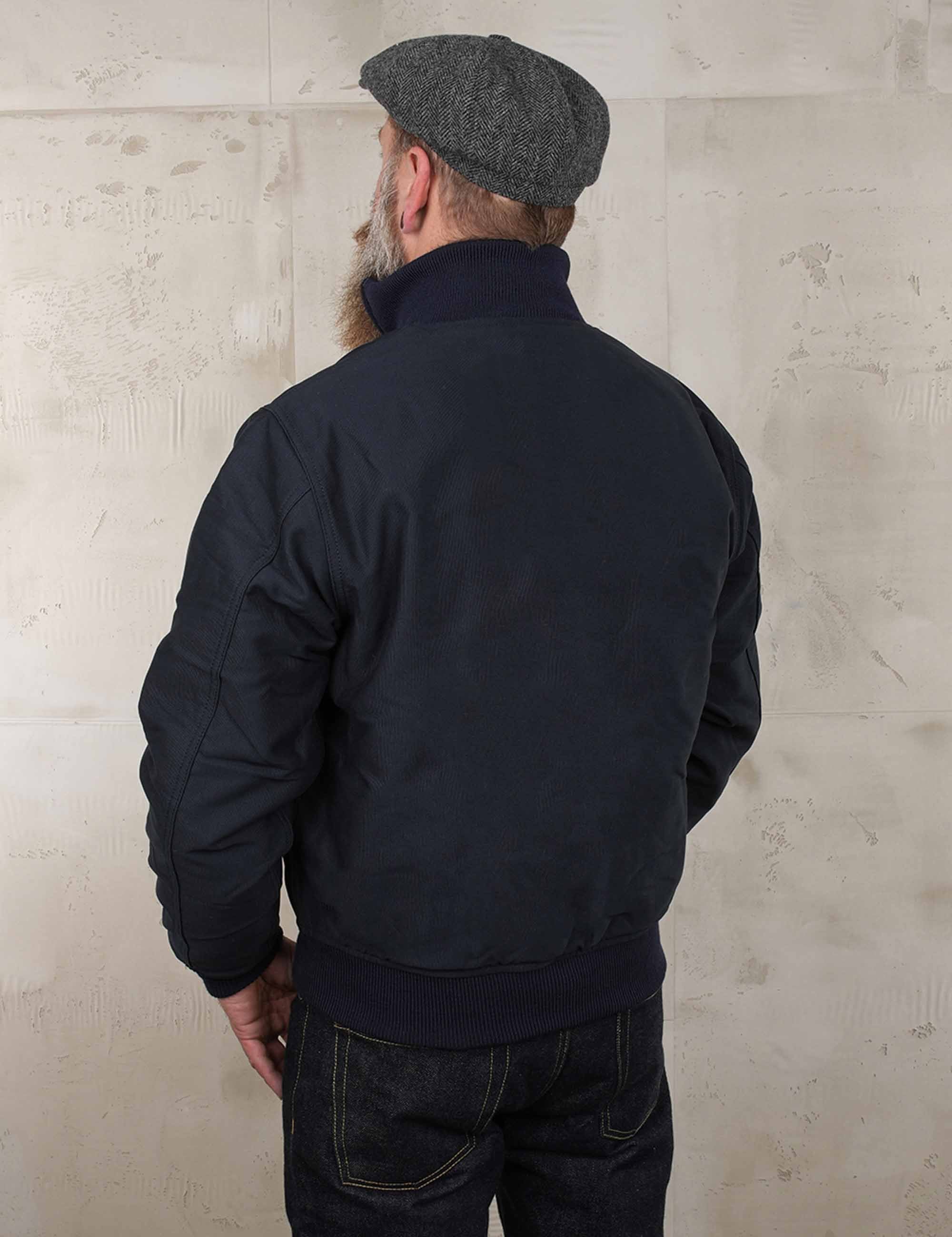Pike Brothers - 1942 Deck Zip Jacket - Blue - Image 2