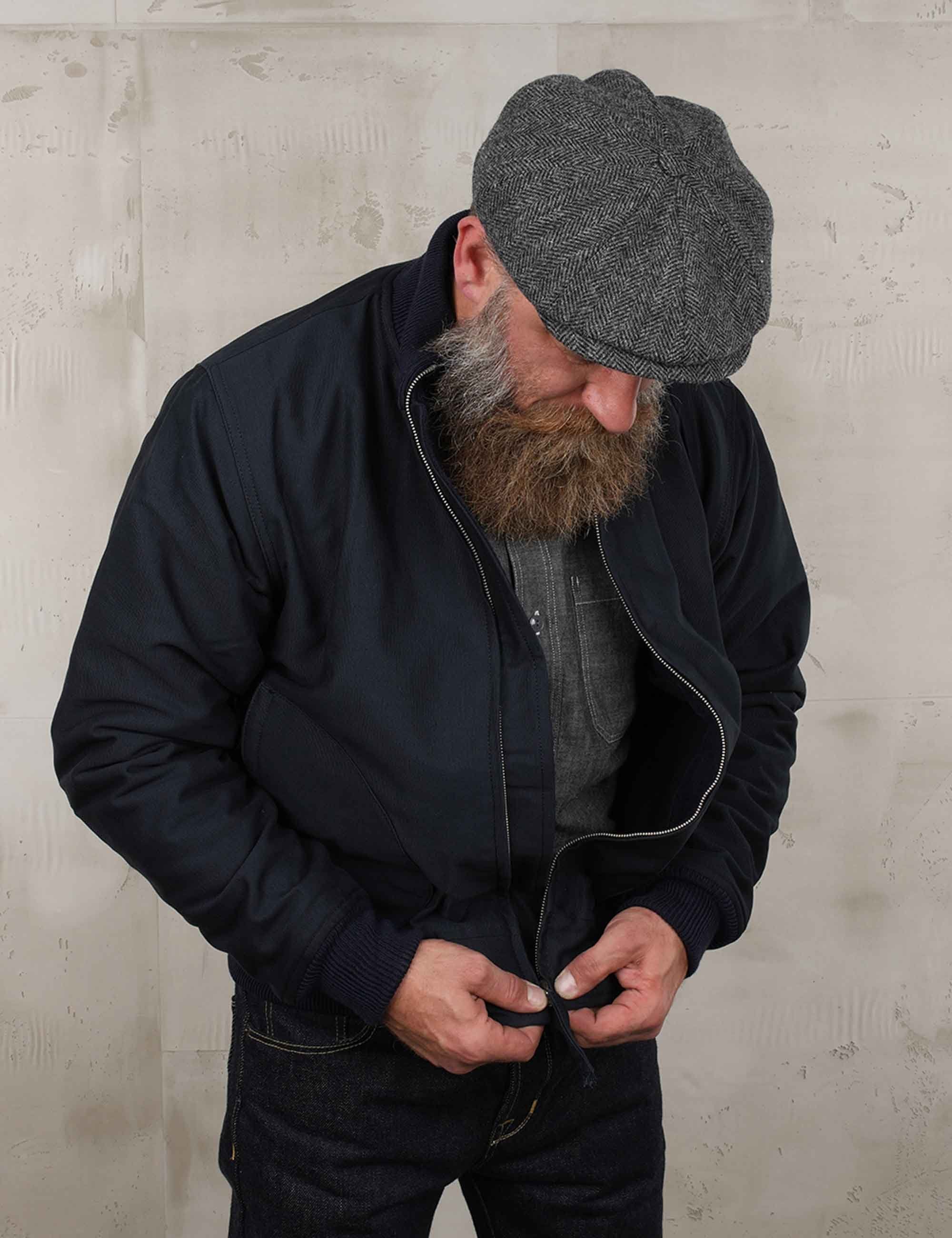 Pike Brothers - 1942 Deck Zip Jacket - Blue - Image 5
