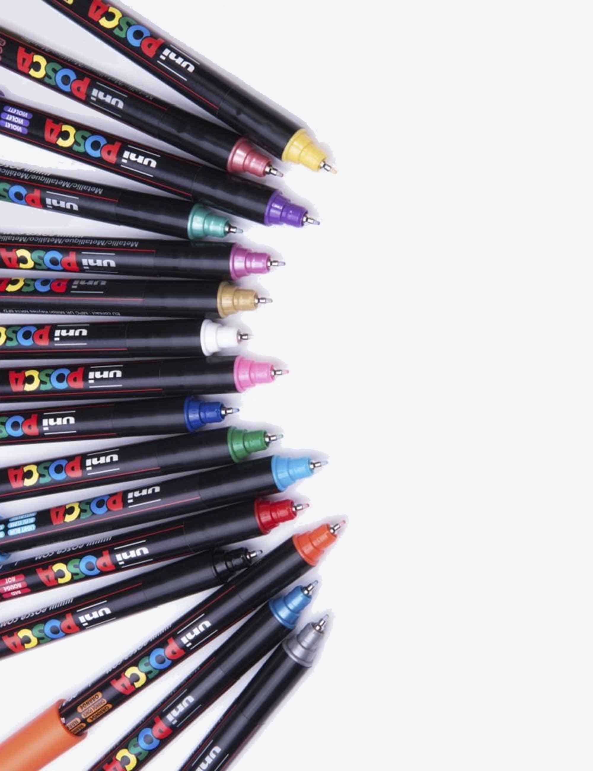 PC-1MR (0.7mm) Paint Pen - Metallic Green - Image 5