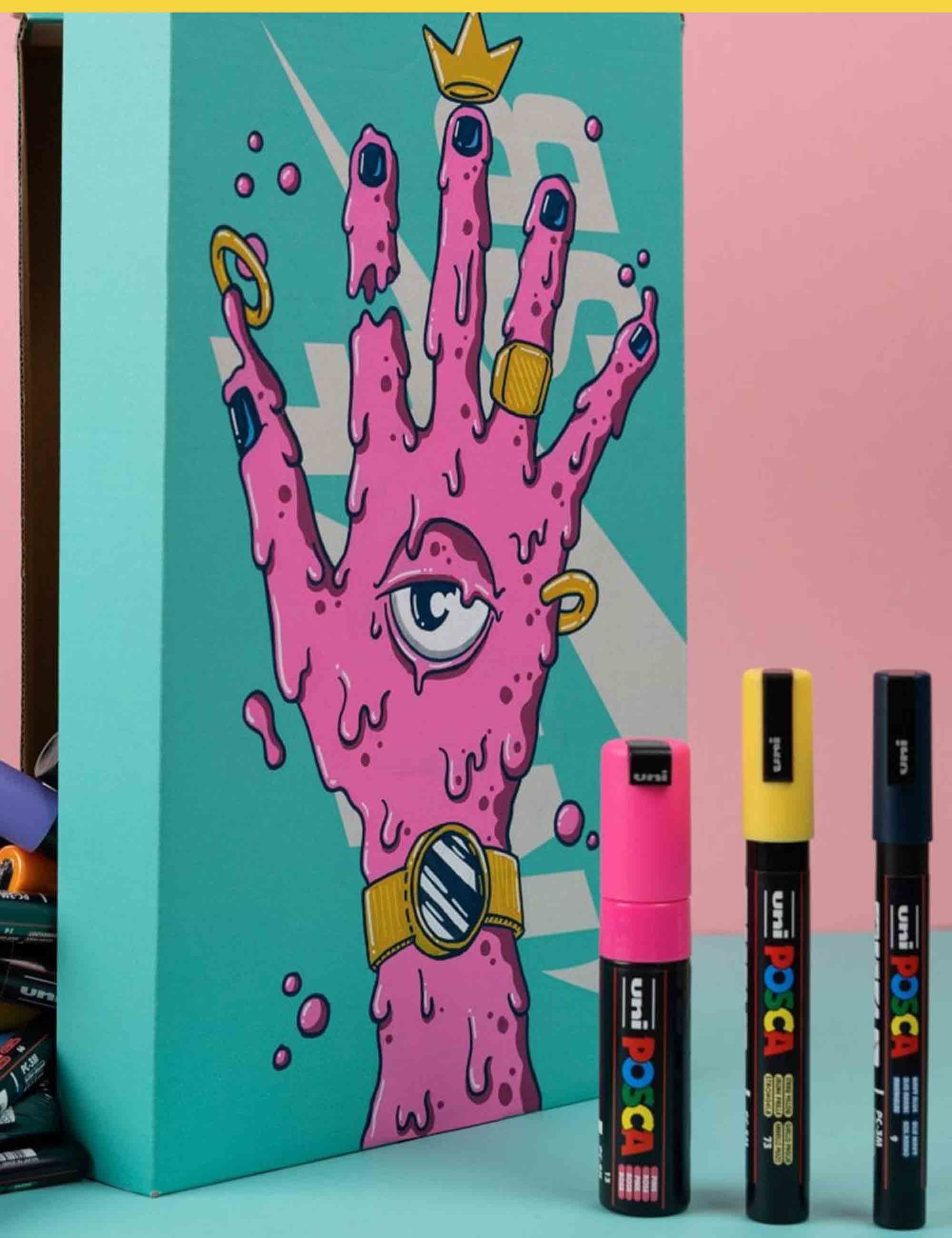 PC-7M (5mm) Paint Pen - Yellow - Image 5