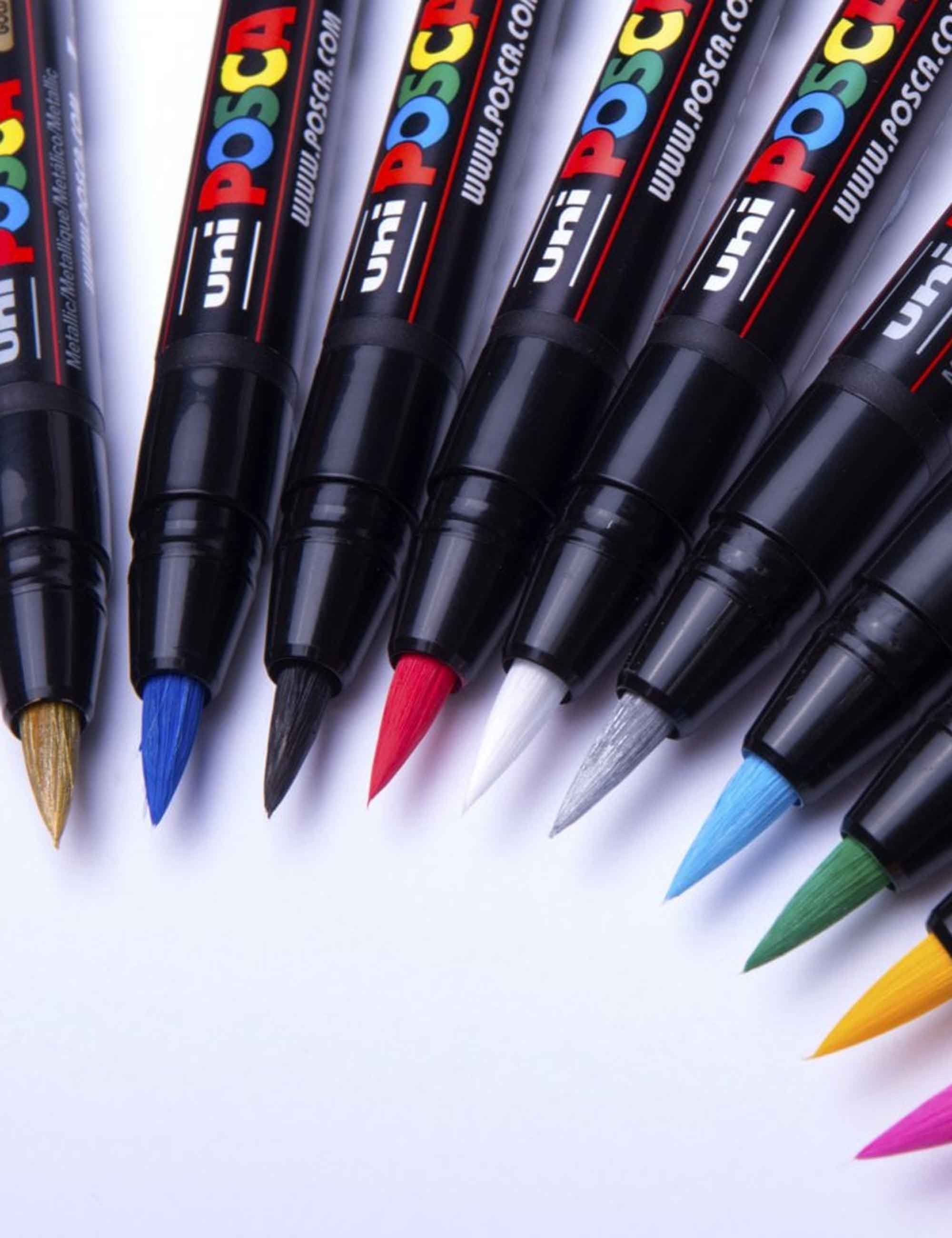 PCF-350 (Brush) Paint Pen - Black - Image 5