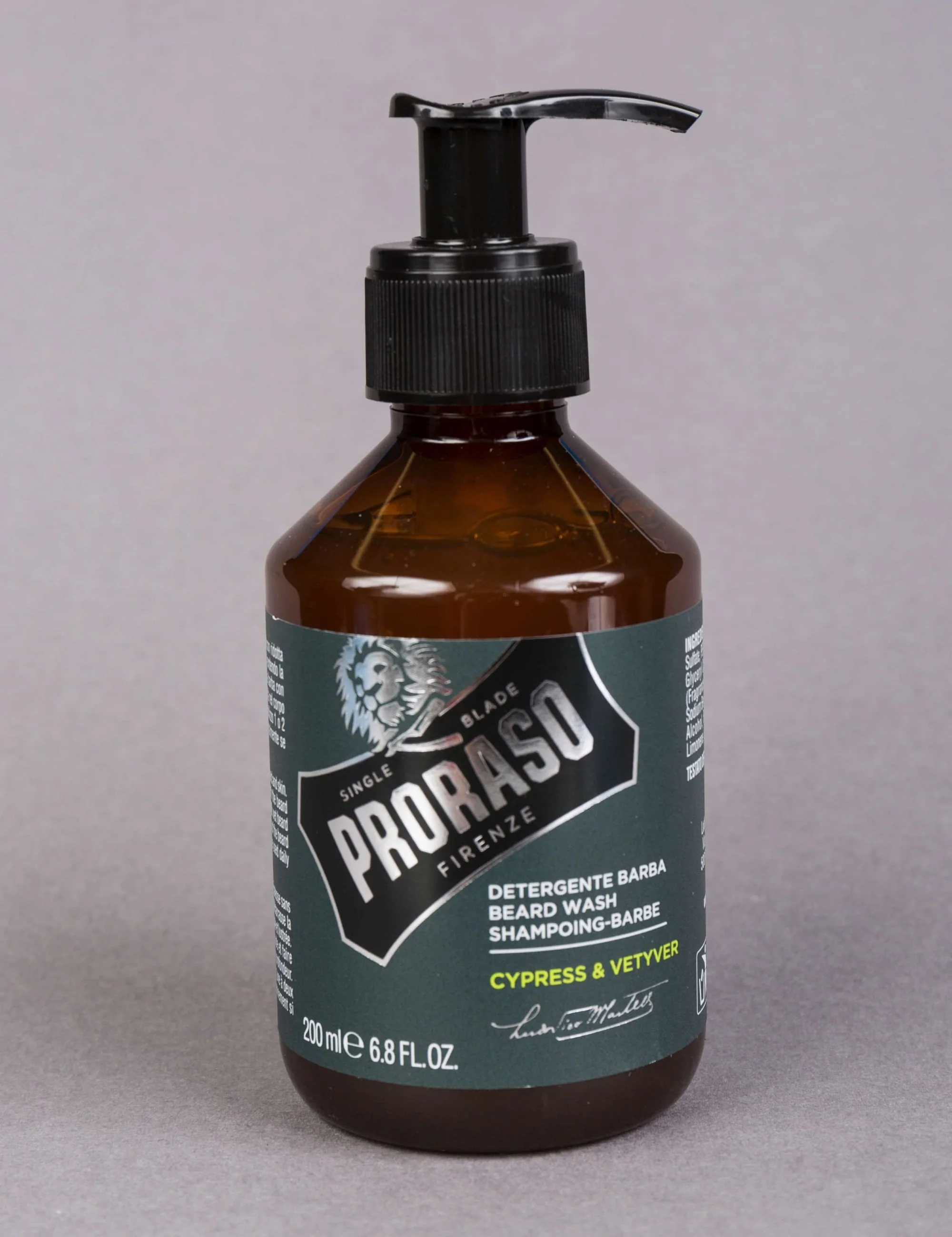 Beard Wash (200ml) - Cypress & Vetyver - Image 2