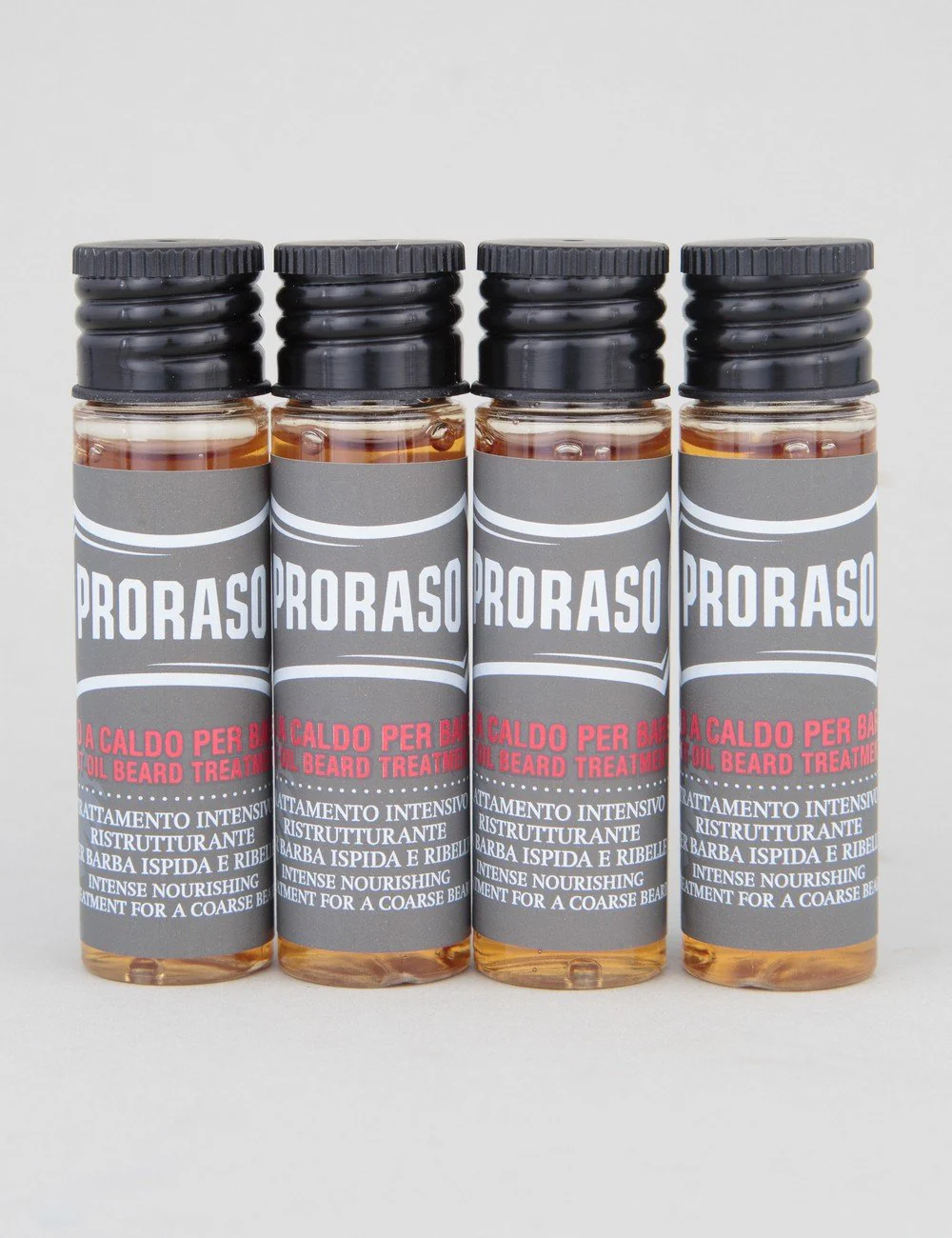 Hot Oil Beard Treatment (4x17ml) - Wood & Spice - Image 2