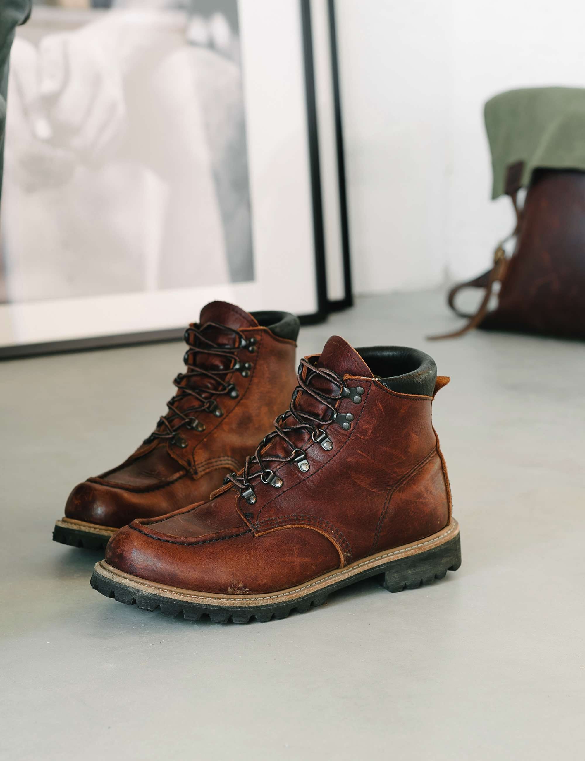2927 Heritage Sawmill Boot - Briar Oil Slick Leather - Image 8