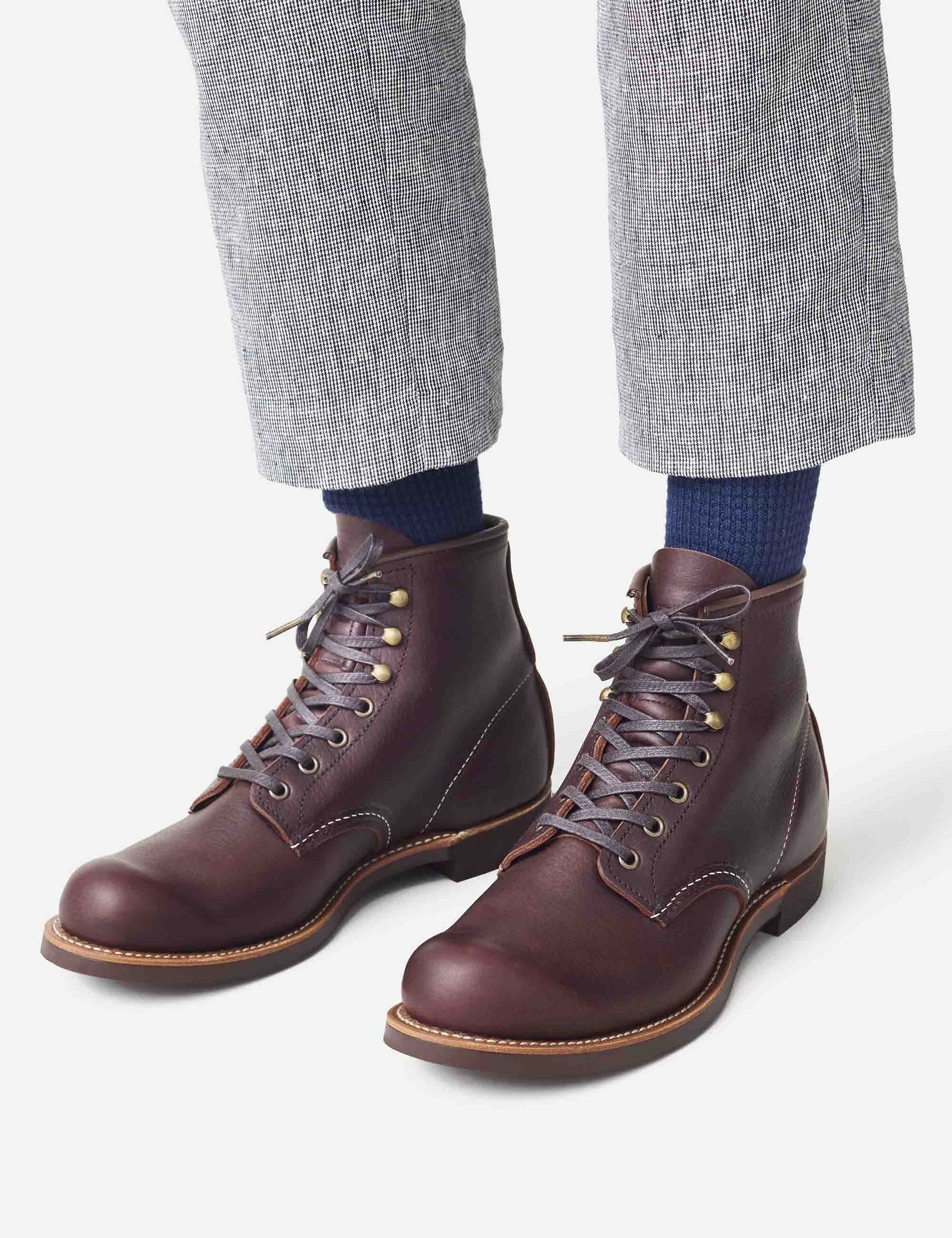 3340 Heritage 6" Blacksmith Boot - Briar Oil Slick Leather - Image 8