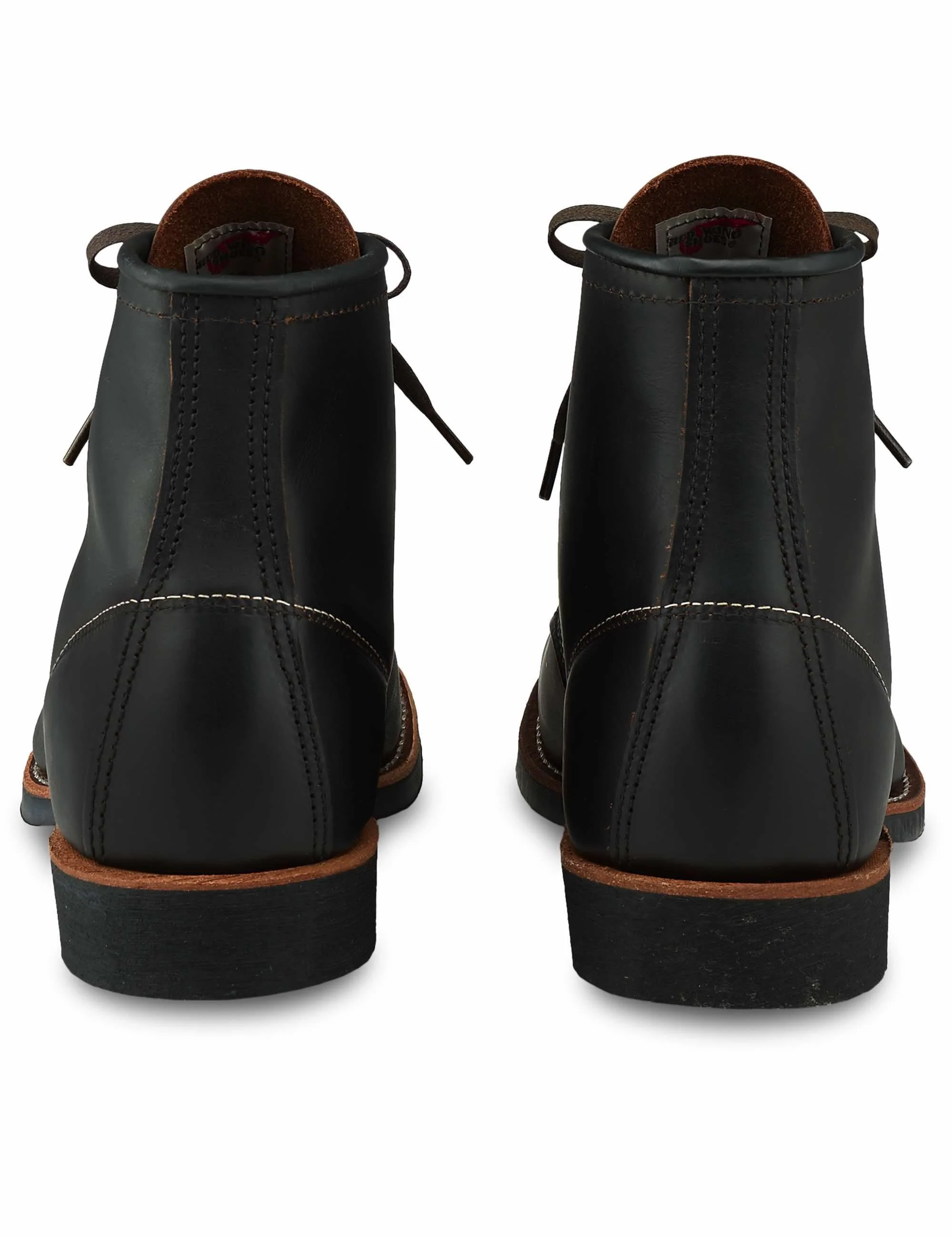 3345 Heritage 6" Blacksmith Boot - Black Prairie Leather - Image 5