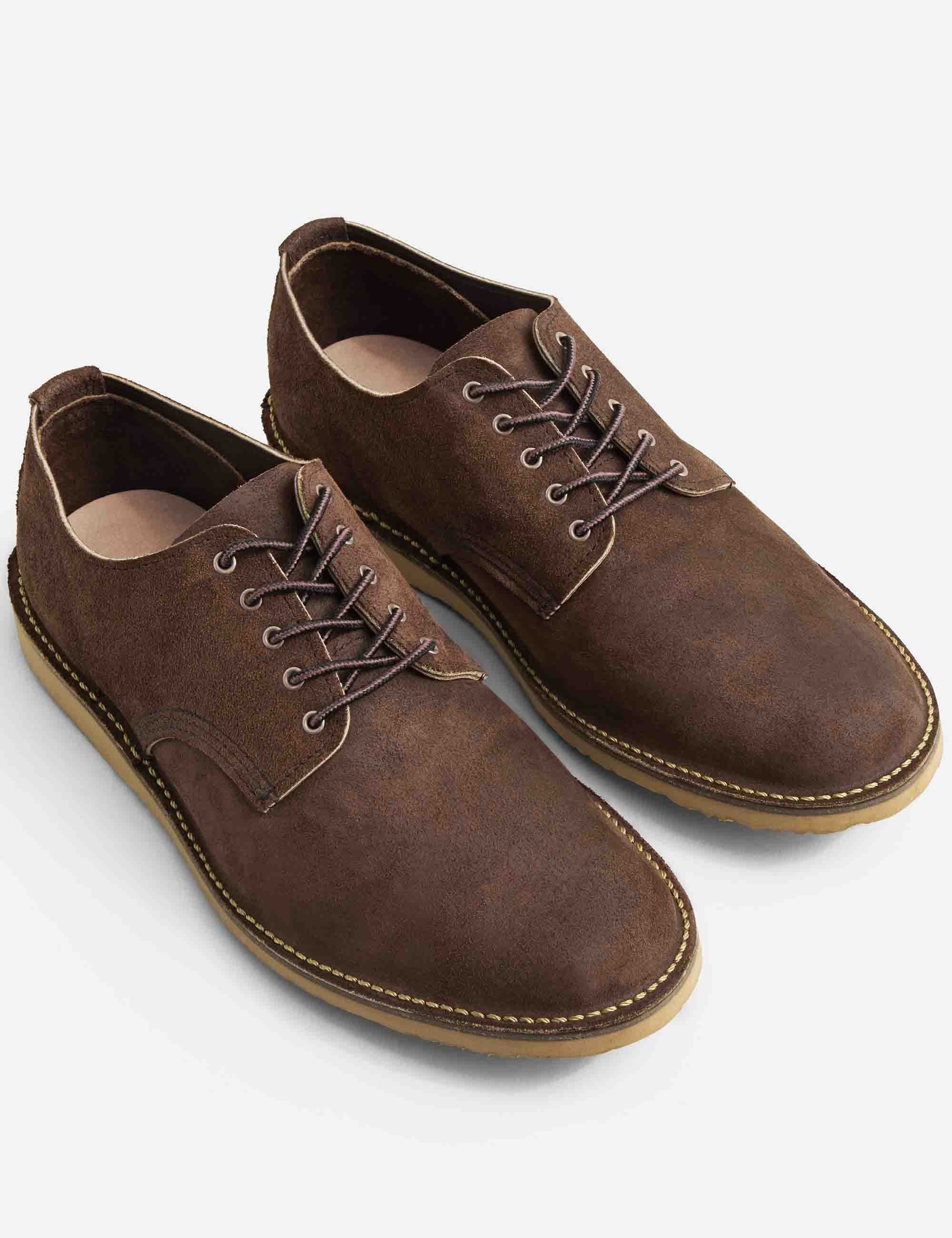 3606 Weekender Oxford Shoe - Chocolate Muleskinner Leather - Image 2