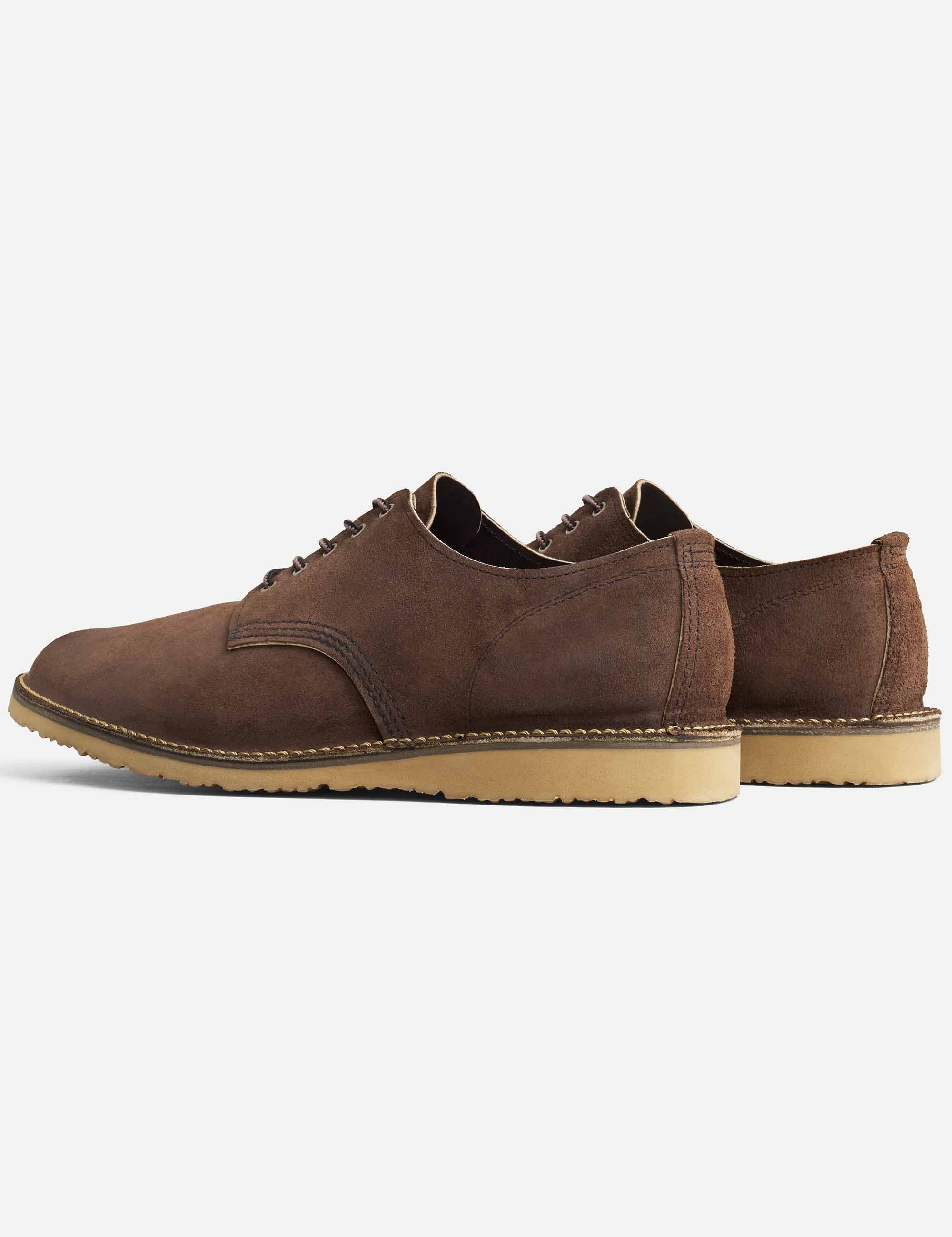 3606 Weekender Oxford Shoe - Chocolate Muleskinner Leather - Image 3