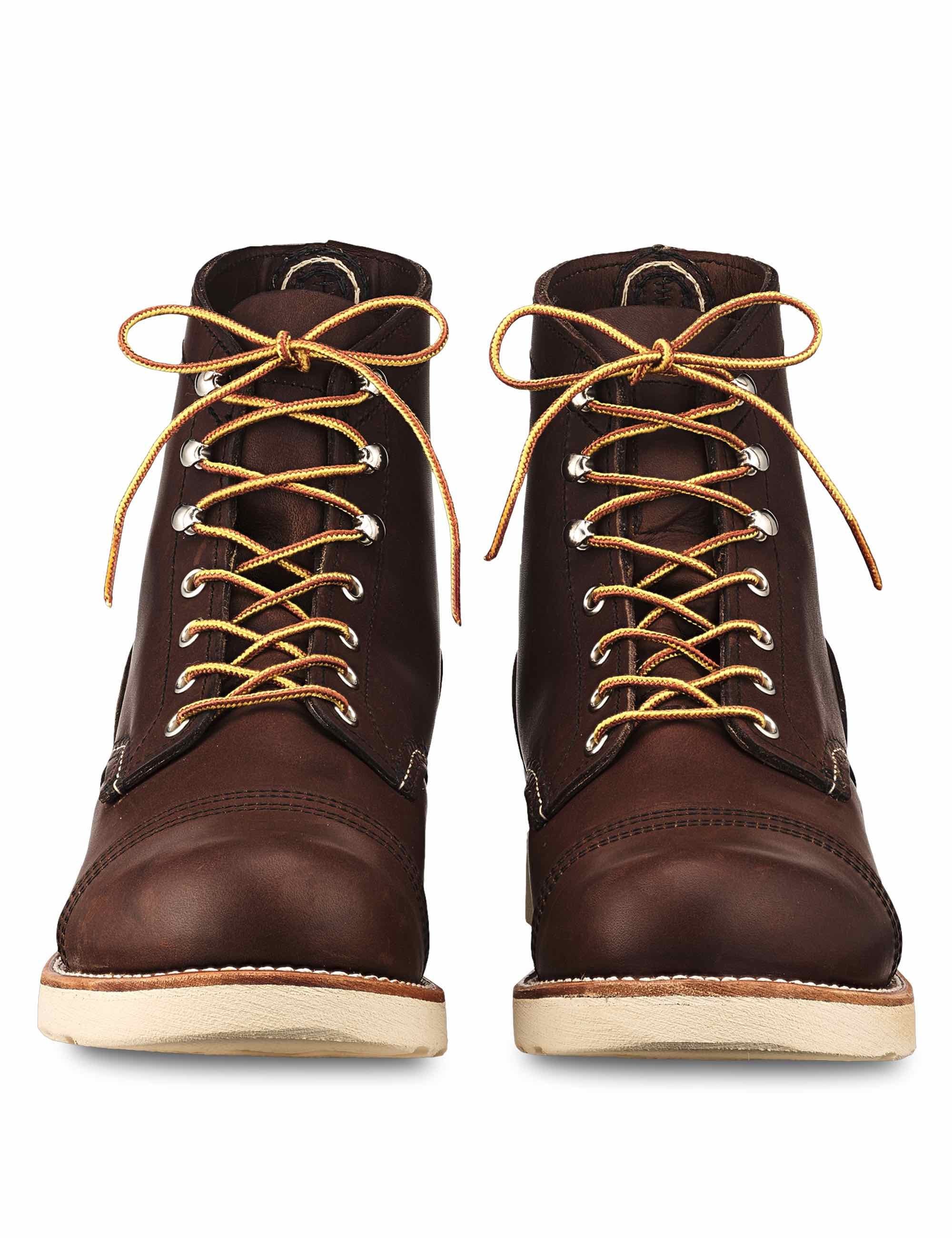 8088 Heritage 6" Iron Ranger Boot (Traction Tread) - Amber Harness Leather - Image 3